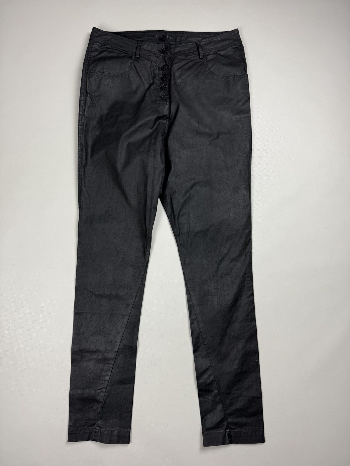 Rundholz BNWT! Rundholz Dip Coated Cotton Drop Crotch Pants Trousers Size 28" / US 6 / IT 42 - 1 Thumbnail