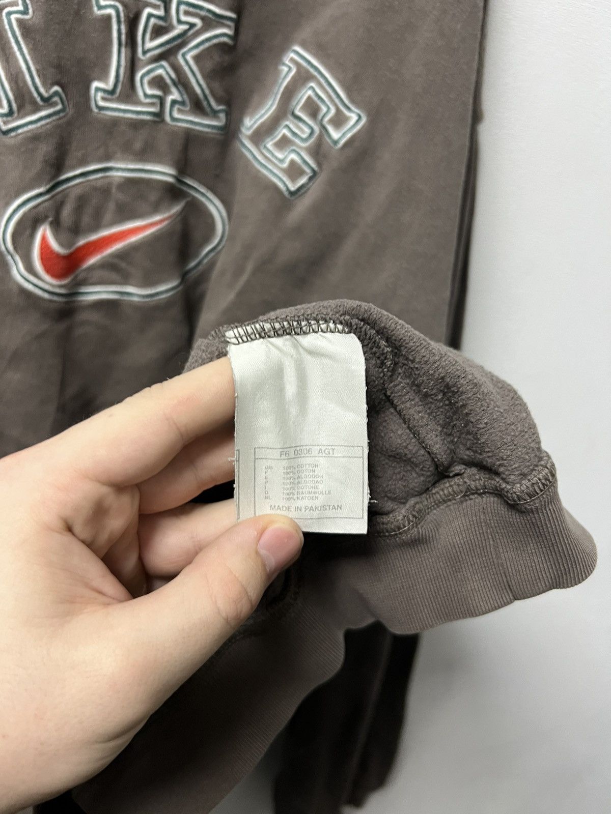 Nike 00s Vintage Nike Sweatshirt Big Logo Baggy Sweatshirt Size US L / EU 52-54 / 3 - 9 Thumbnail