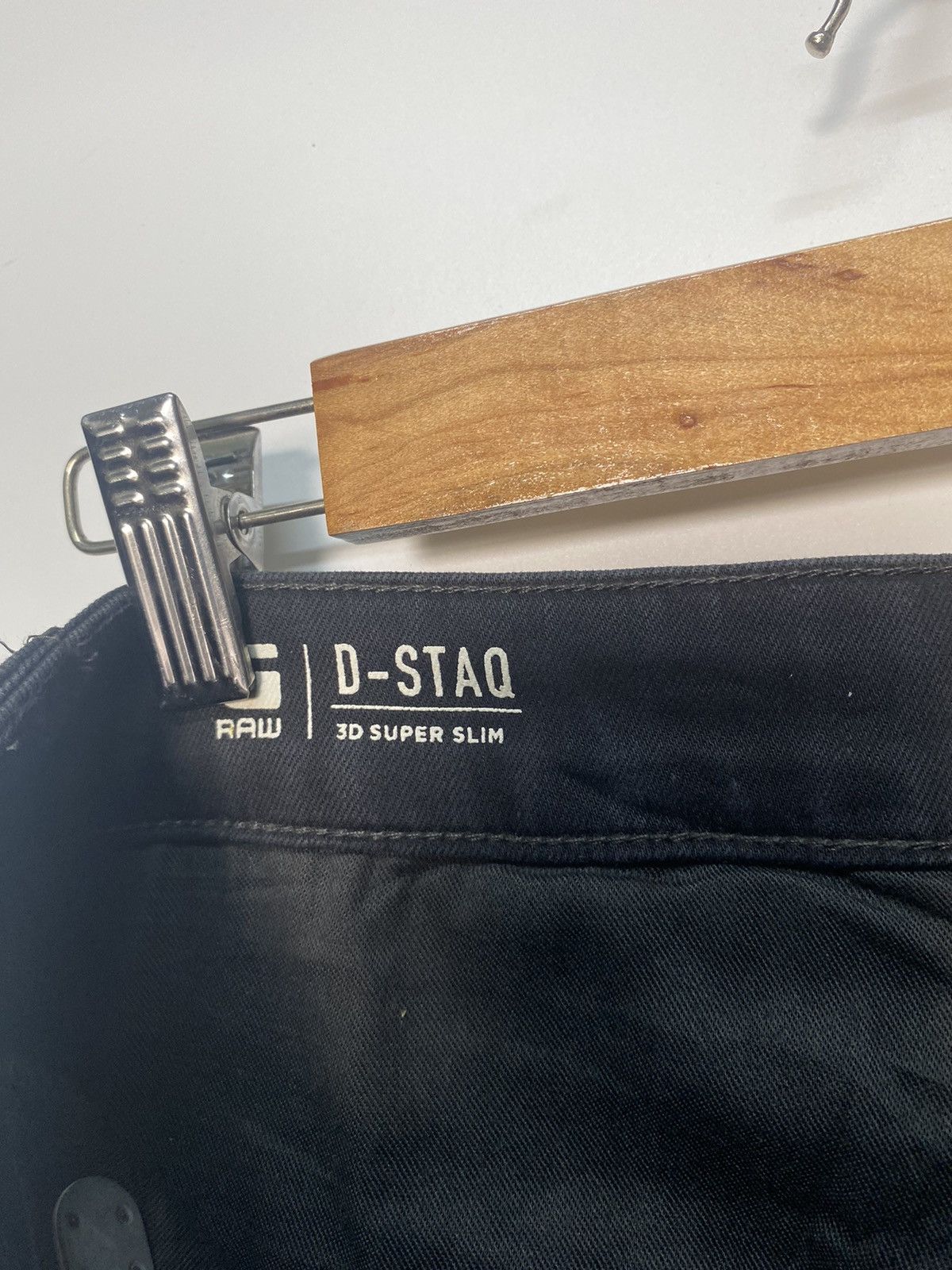 G-Star × Japanese Brand G Star Raw D-Staq 3D Super Slim Stretch Denim Jeans Pants Size US 32 / EU 48 - 15 Thumbnail
