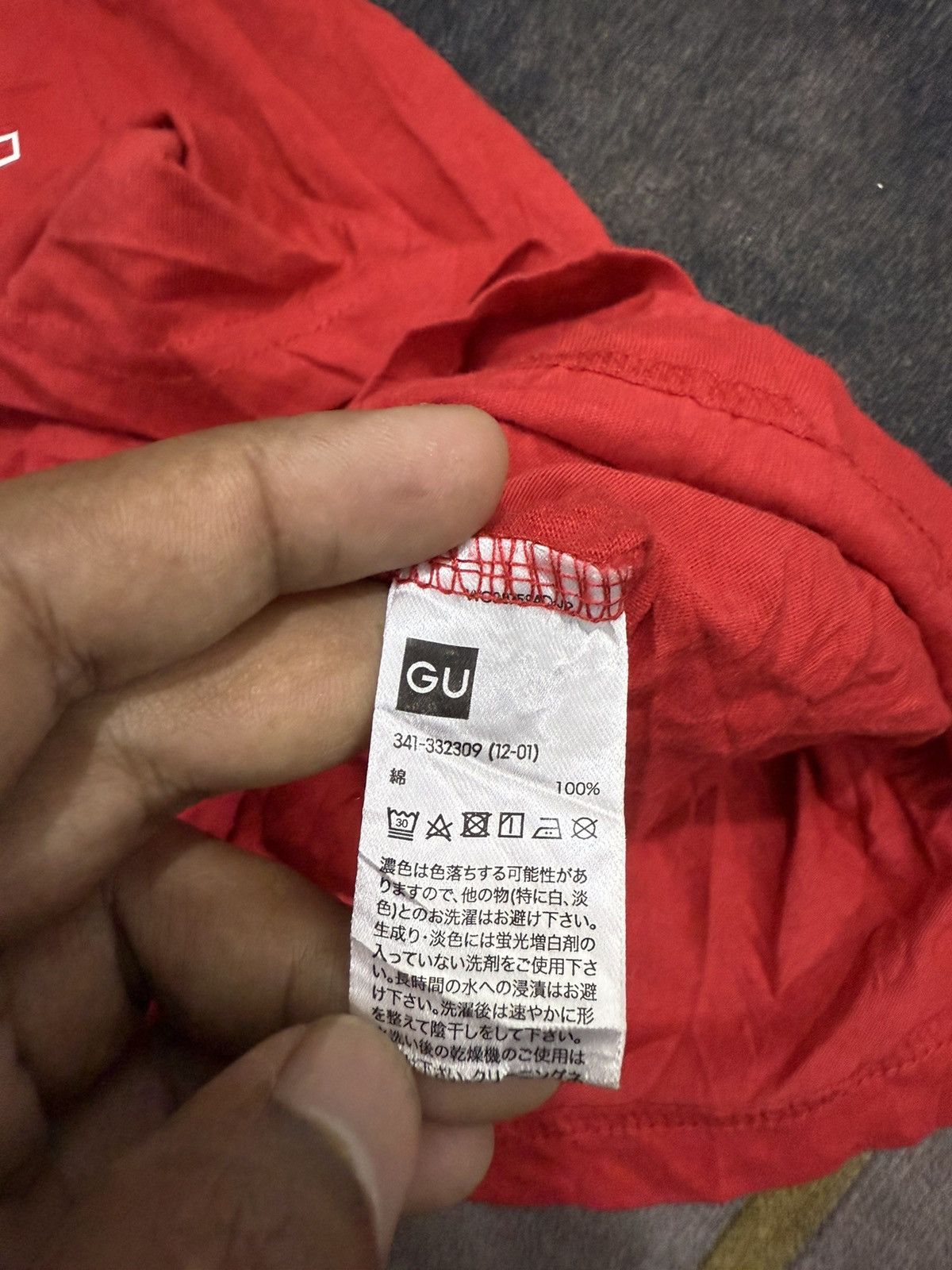 Band Tees × Japanese Brand GU X ROLLING TUNES TSHIRT Size US M / EU 48-50 / 2 - 4 Thumbnail