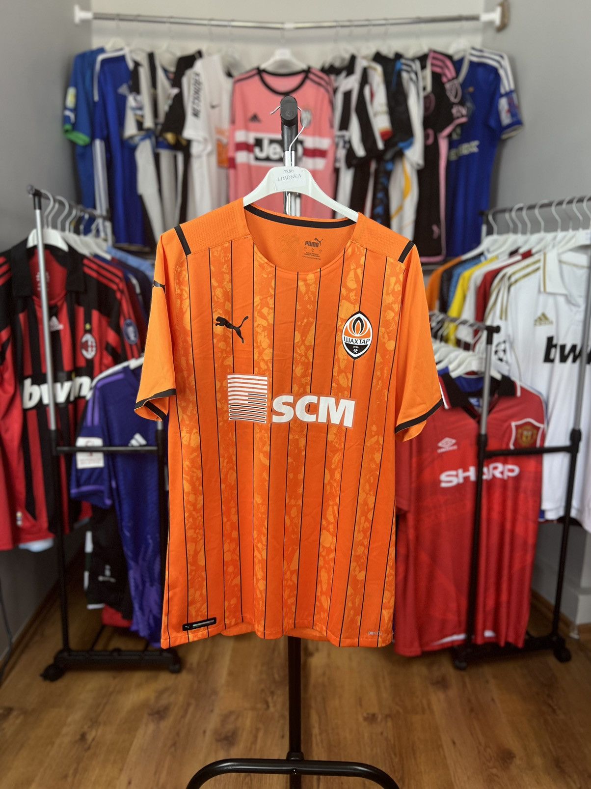 Puma Soccer Jersey Puma Shakhtar Donetsk 2021/22 Marlos #11 Size US M / EU 48-50 / 2 - 2 Thumbnail