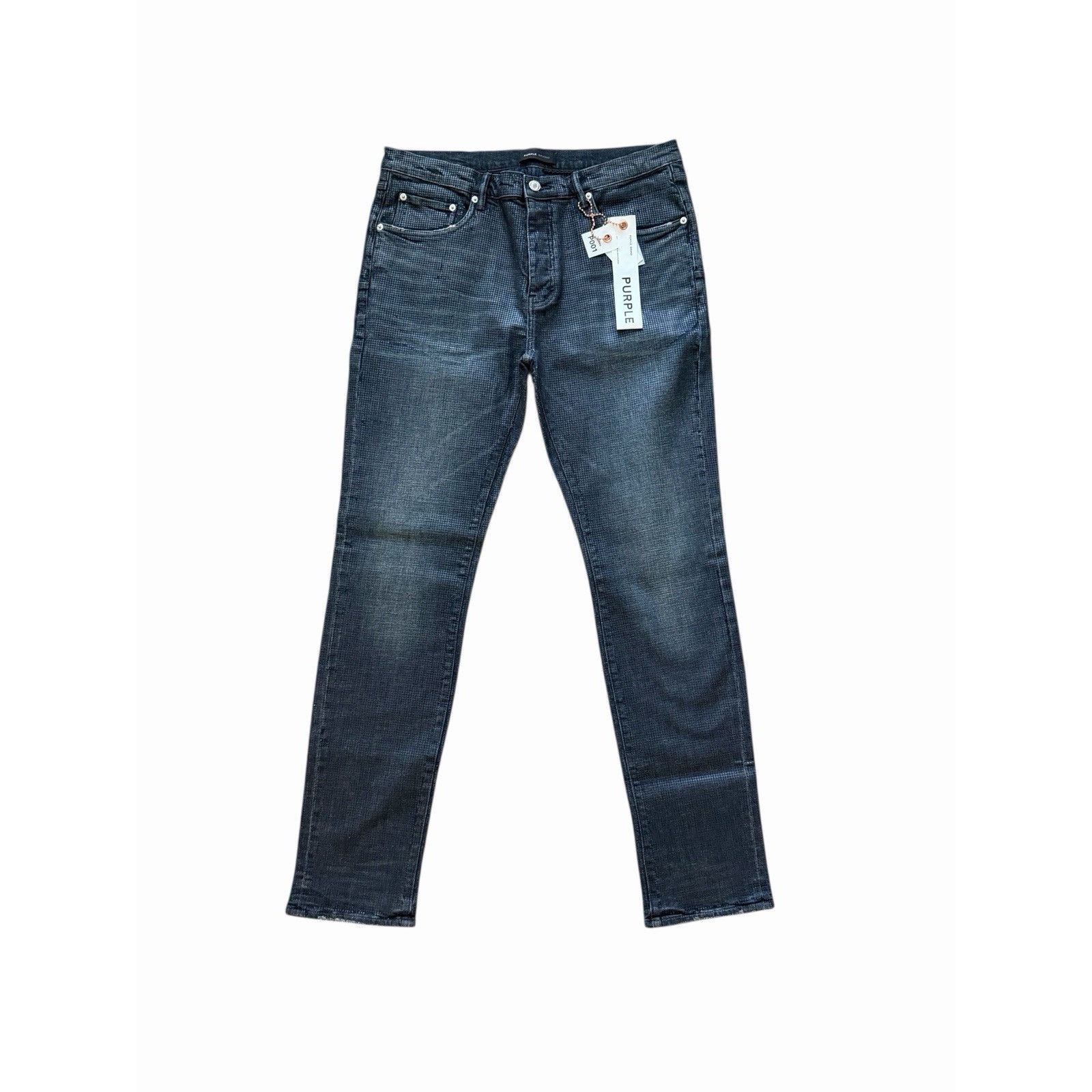 Purple Brand Purple Brand Jeans Mens Tiled Overlay Skinny P001 Size 32/32 Size US 32 / EU 48 - 1 Thumbnail