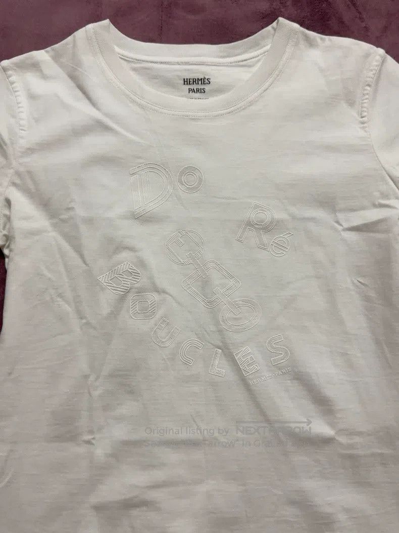 Hermes Hermes Women's Casual Comfortable Do Ré Boucles Printed Co Size XS / US 0-2 / IT 36-38 - 1 Thumbnail