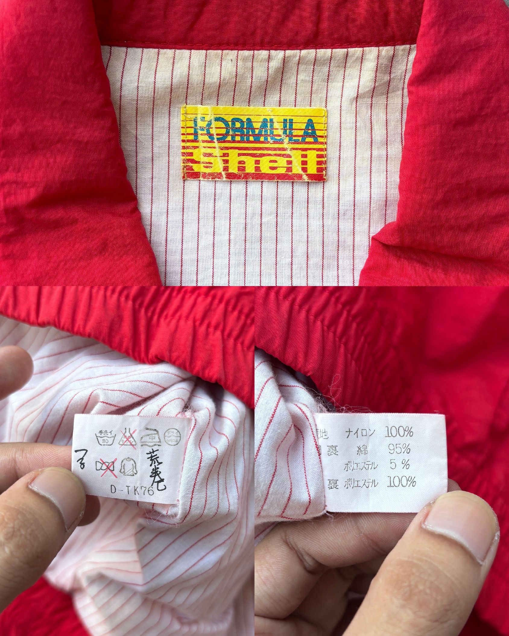 Formula 1 Formula 1 Shell Rare Vintage Red Motorsport Racing Jacket Size US M / EU 48-50 / 2 - 6 Thumbnail