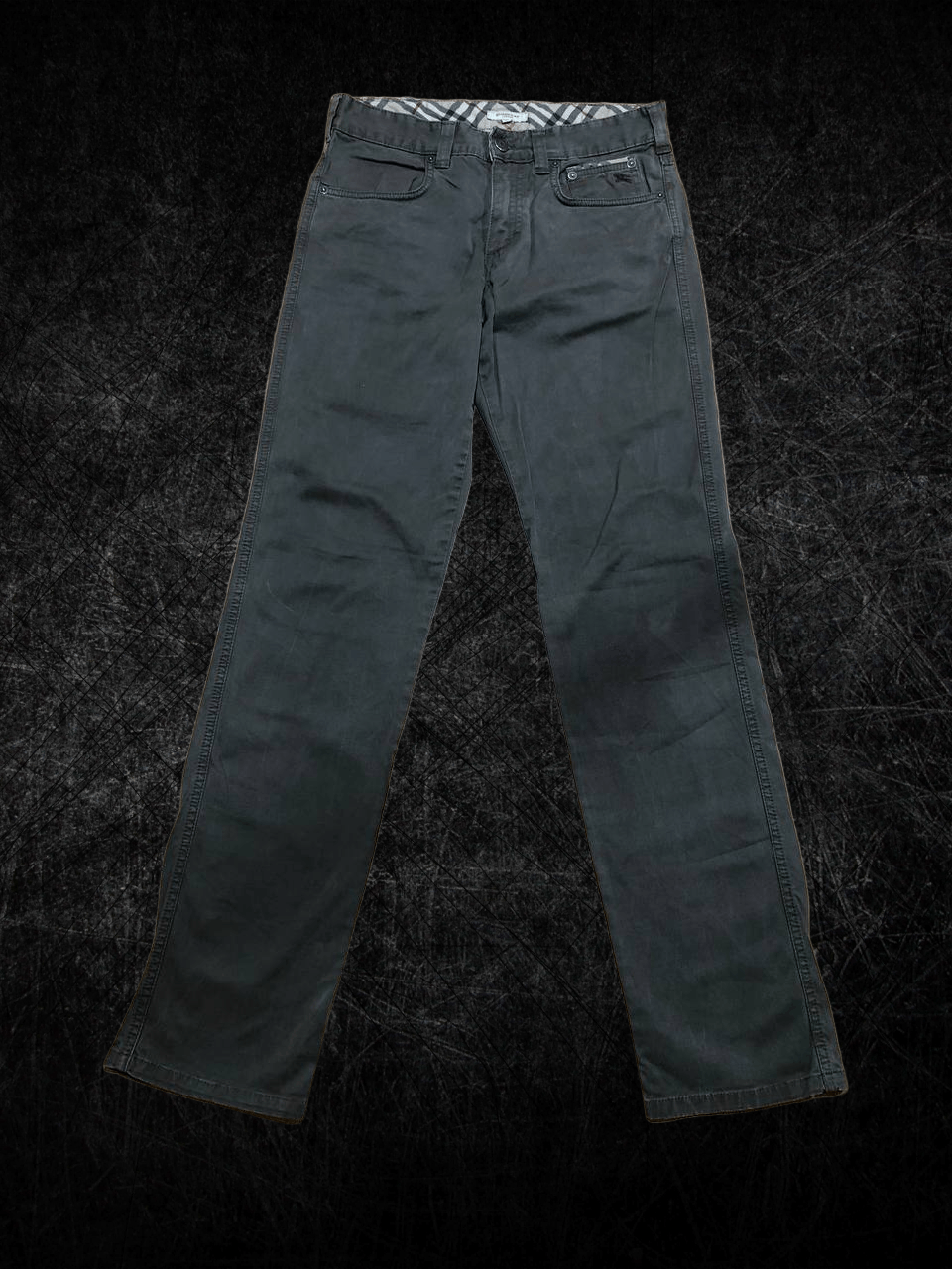 Burberry Burberry London Straight Leg Black Pants Size US 30 / EU 46 - 1 Thumbnail