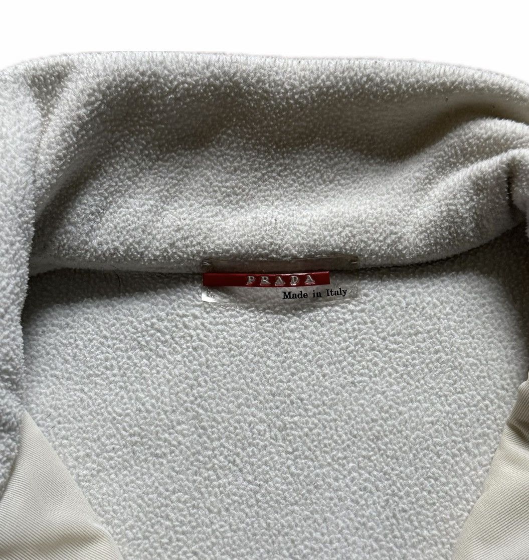 Prada 90s Linea Rossa Prada fleece Sports vest Size M / US 6-8 / IT 42-44 - 3 Thumbnail