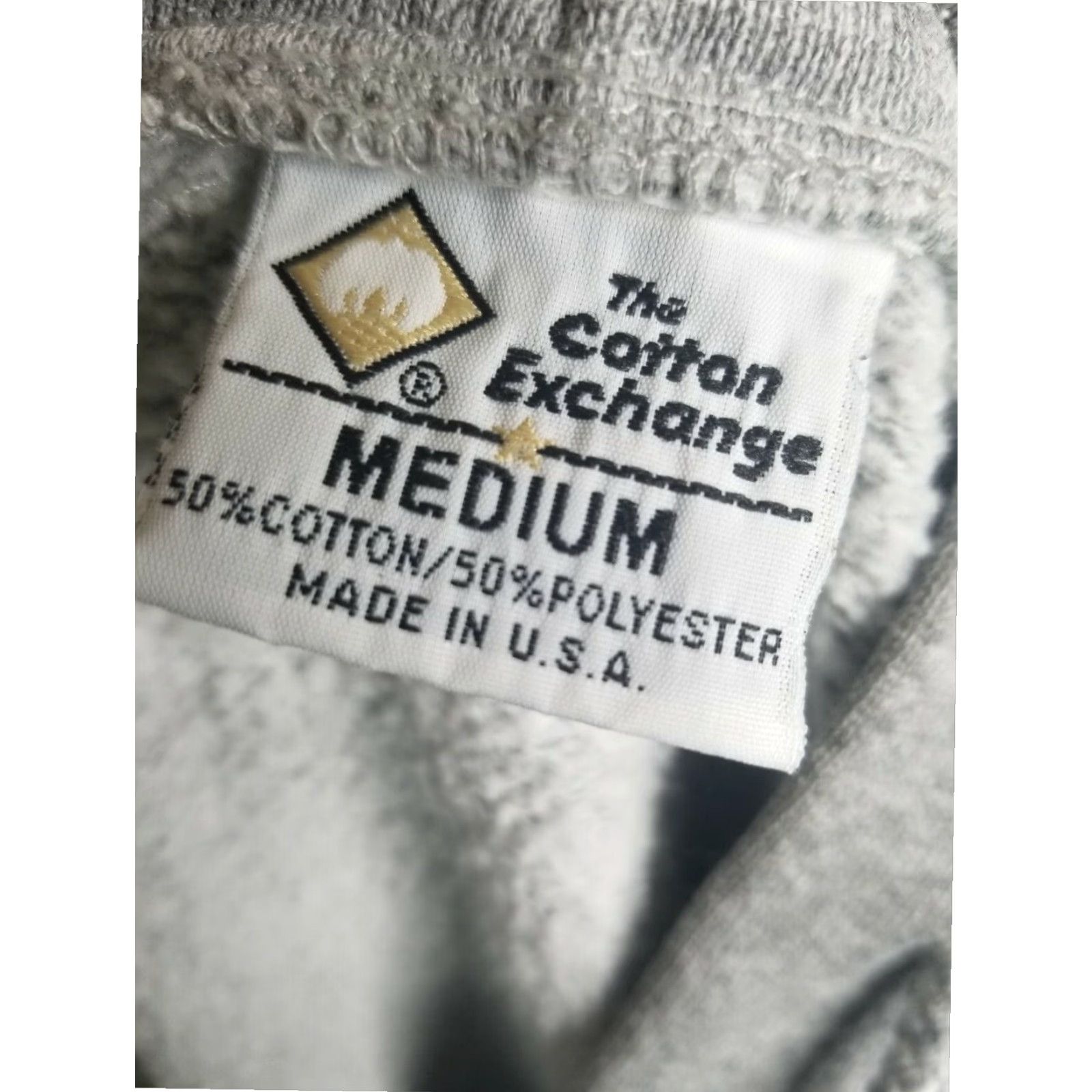 Vintage VINTAGE The Cotton Exchange CAROLINA Gray Full Zip Sweatshirt Adult Medium Unisex Size US M / EU 48-50 / 2 - 3 Thumbnail