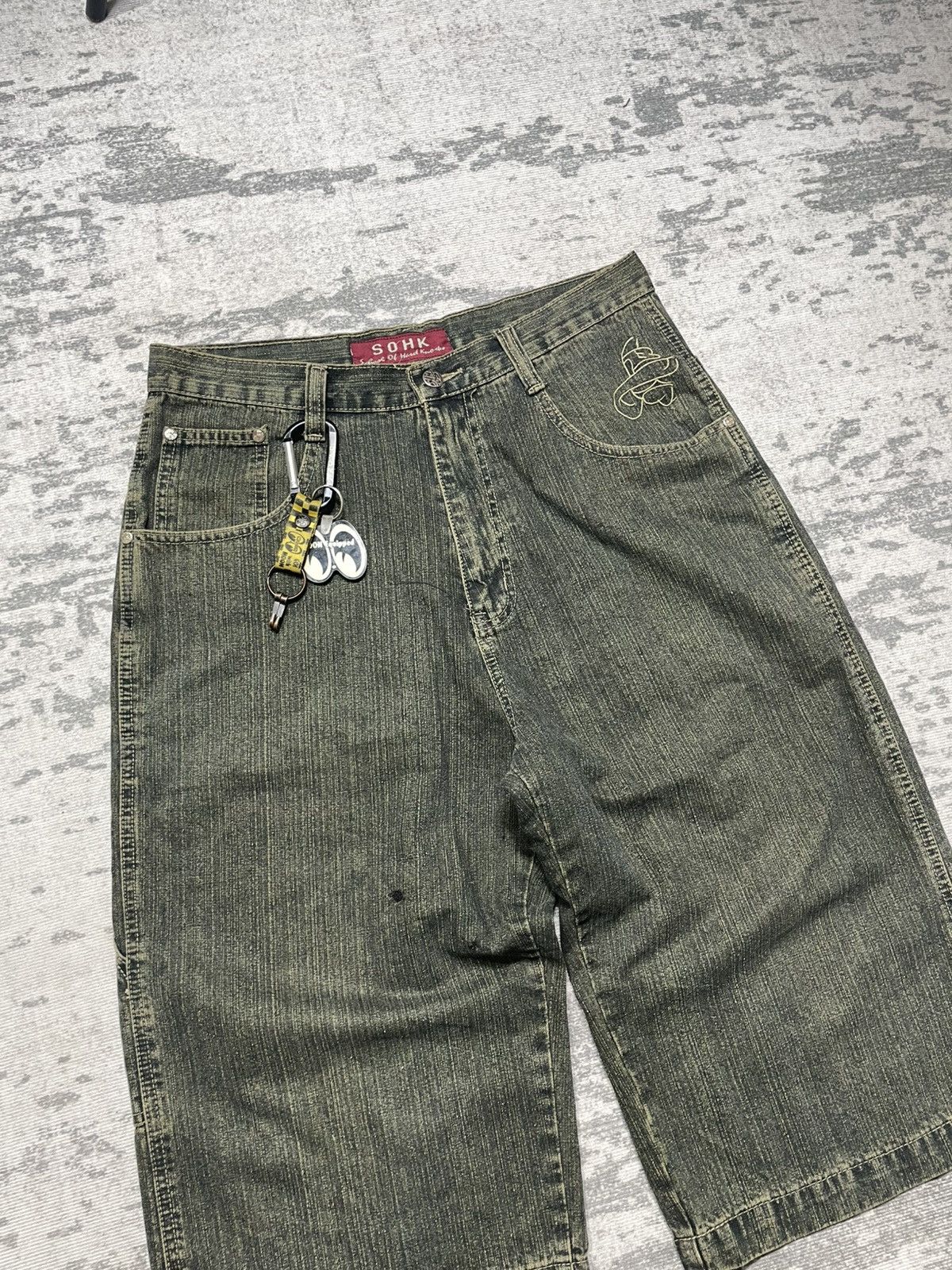 Vintage School of hard knocks baggy carpenter jorts pants Size US 32 / EU 48 - 4 Thumbnail