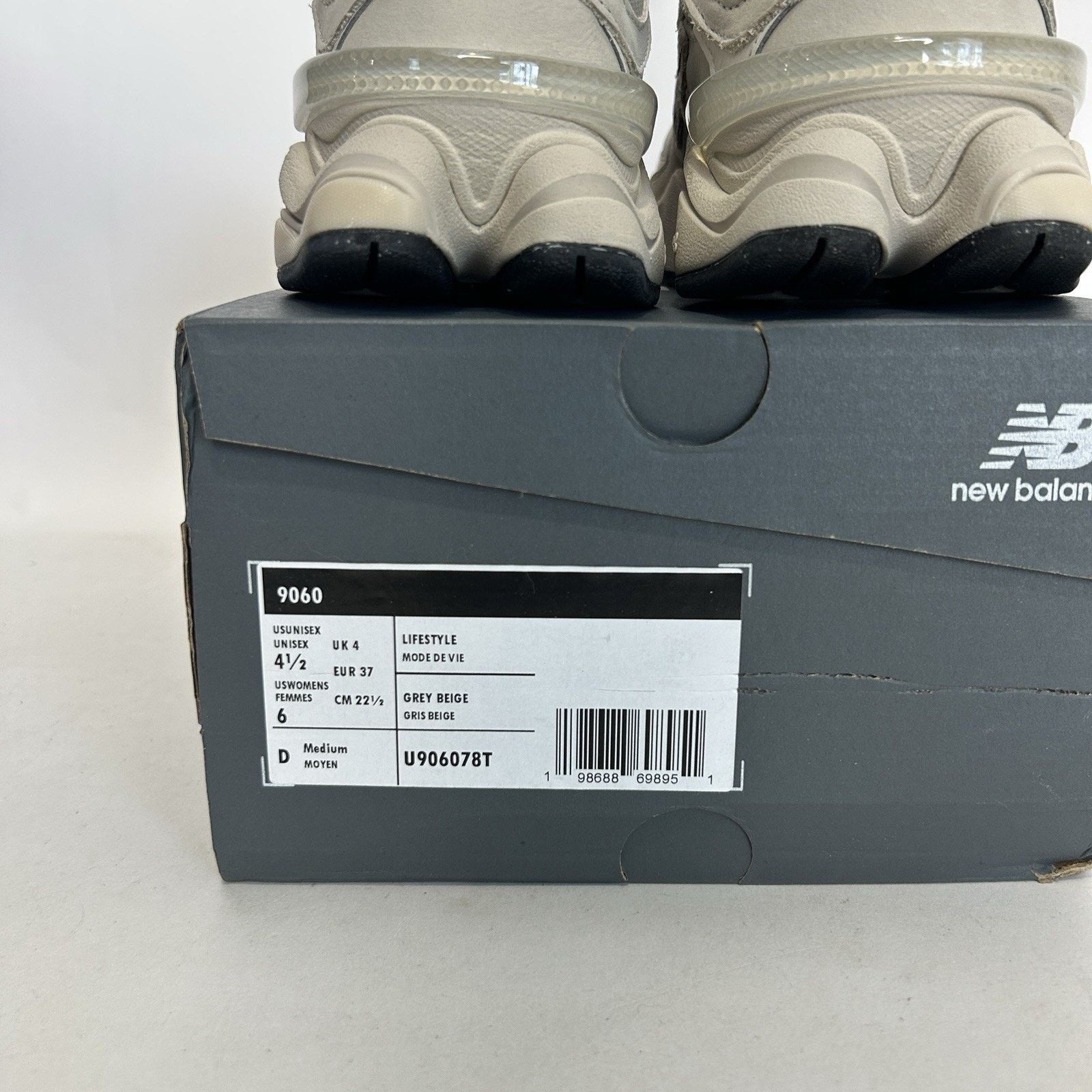 New Balance New Balance 9060 “Mono Shipyard Alabaster Beige” U906078T Size US 6 / IT 36 - 5 Thumbnail