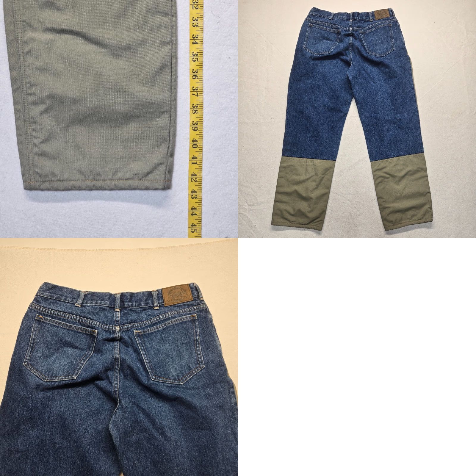 Vintage VINTAGE Cabela's Denim Jeans Pants 38x34 Men Outdoor Hunting Casual Blue 90s Size US 38 / EU 54 - 8 Thumbnail