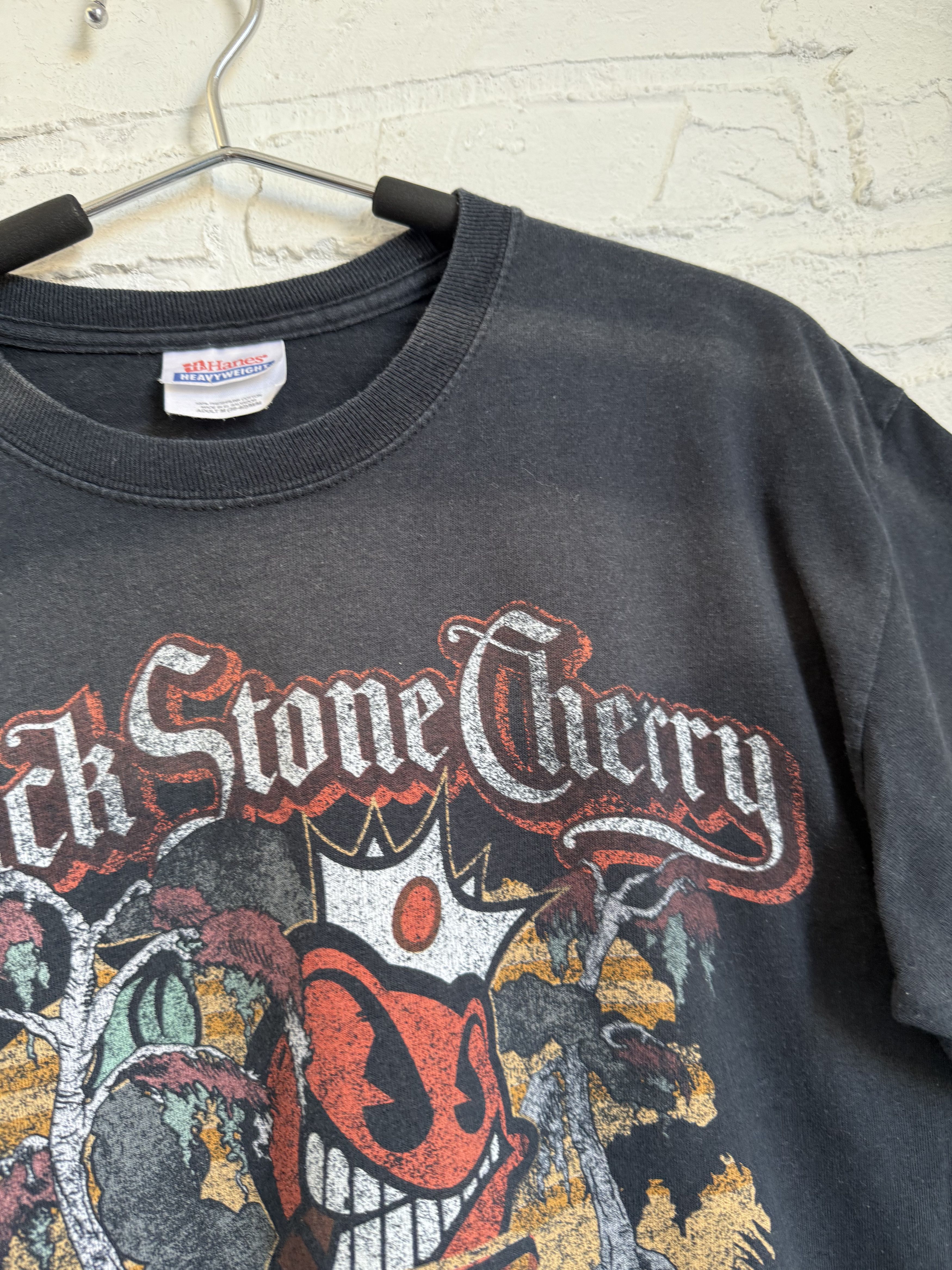 Band Tees Vintage 2000s Black Stone Cherry t-shirt Size US M / EU 48-50 / 2 - 3 Thumbnail