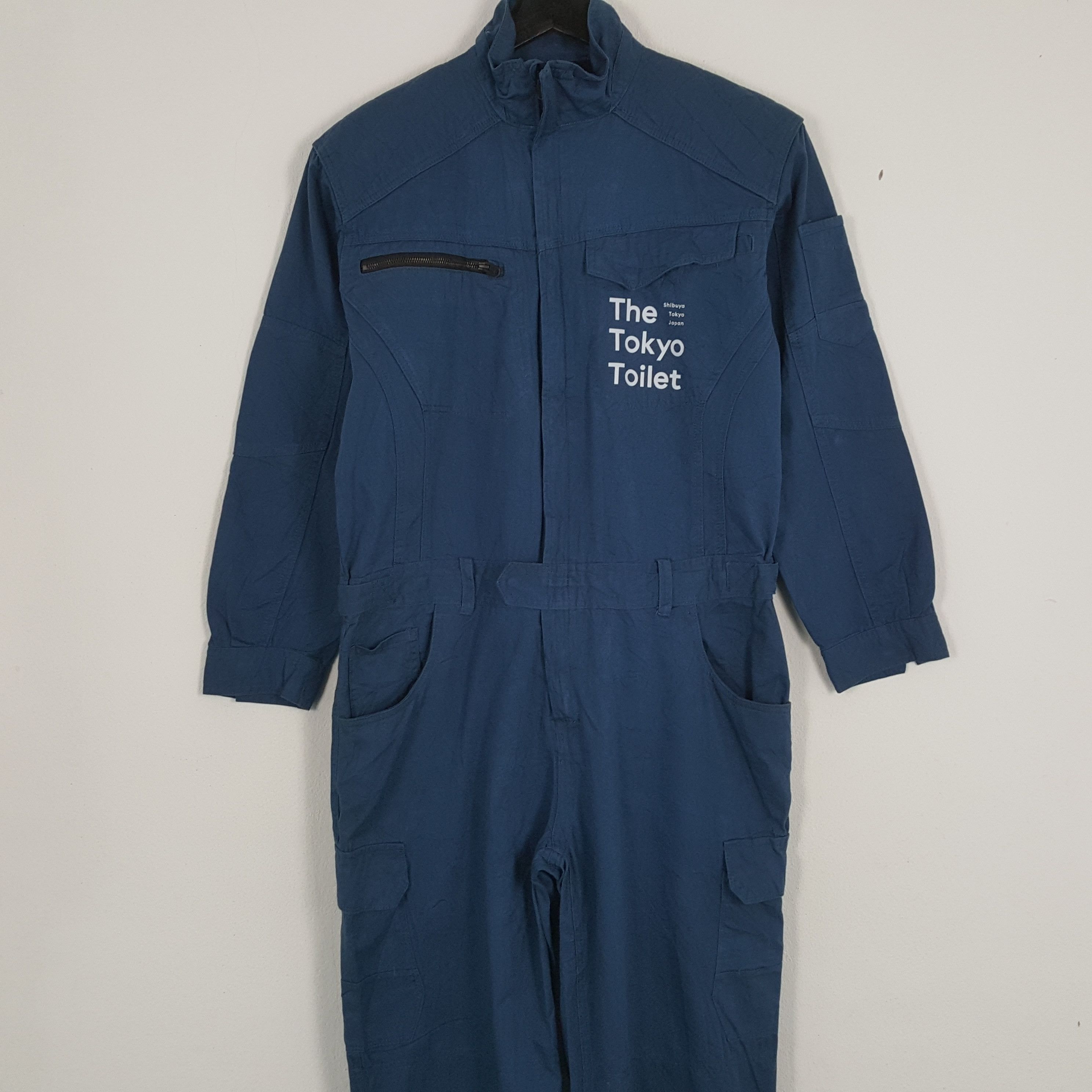 Japanese Brand × Vintage THE TOKYO TOILET Workwear Style Custom Art Coverall Jacket Size US L / EU 52-54 / 3 - 5 Thumbnail