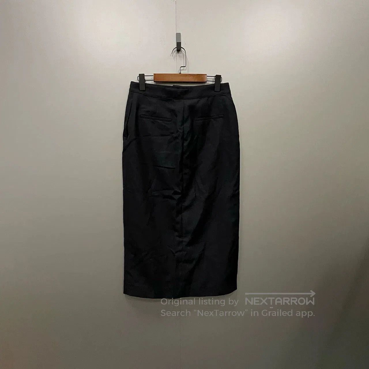 Ambush Design AMBUSH Black Pencil Skirt Size 42. Size 41" - 2 Thumbnail