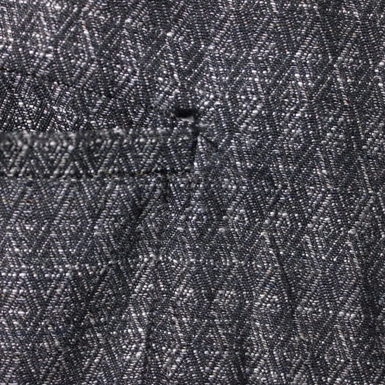 Vintage Jhane Barnes Shirt Mens XL Gray Geometric Cotton/Rayon Long Sleeve Button-Down Collar Size US XL / EU 56 / 4 - 4 Thumbnail