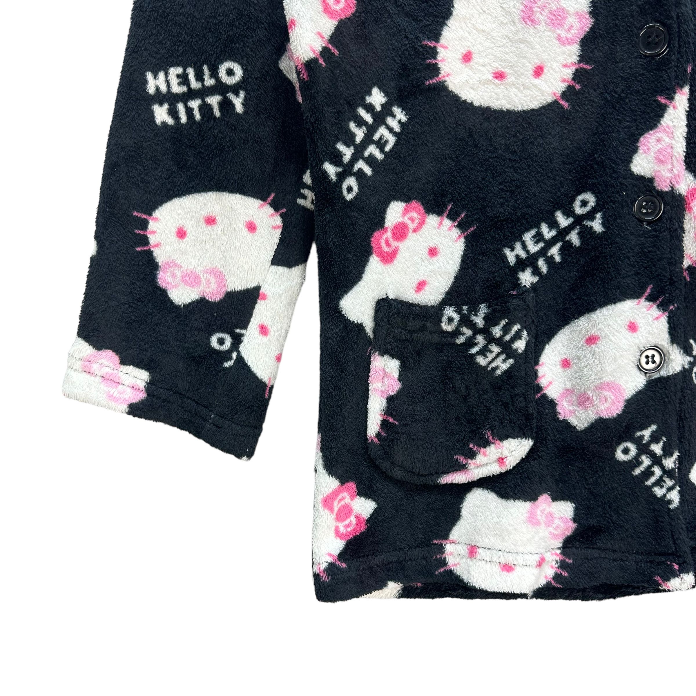 Anime HELLO KITTY FLEECE SHIRT #7867-186 Size XS / US 0-2 / IT 36-38 - 4 Thumbnail