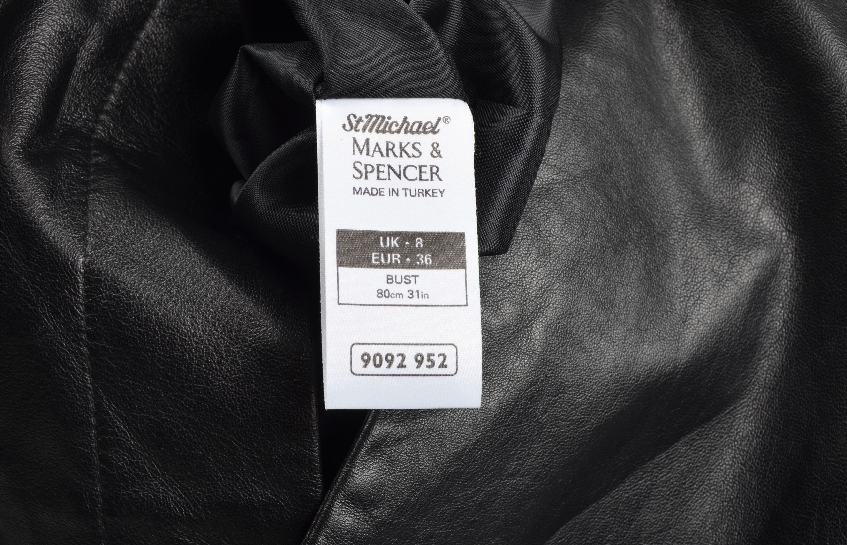 Vintage Vintage St. Michael 90's Soft Leather Patchwork Coat Jacket Size S / US 4 / IT 40 - 10 Thumbnail