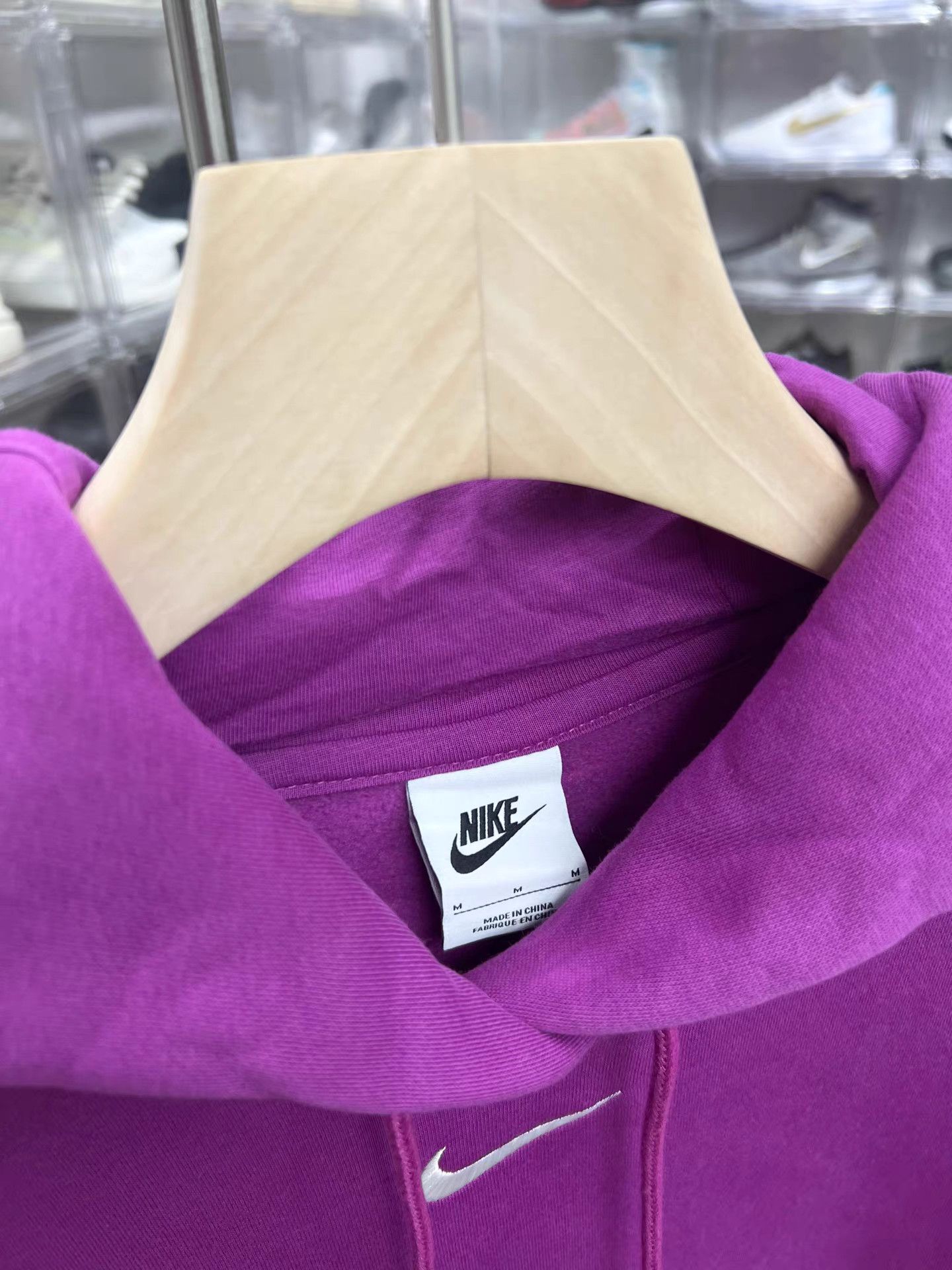 Nike NIKE Embroidered Logo Hoodie K15 Size M / US 6-8 / IT 42-44 - 3 Thumbnail