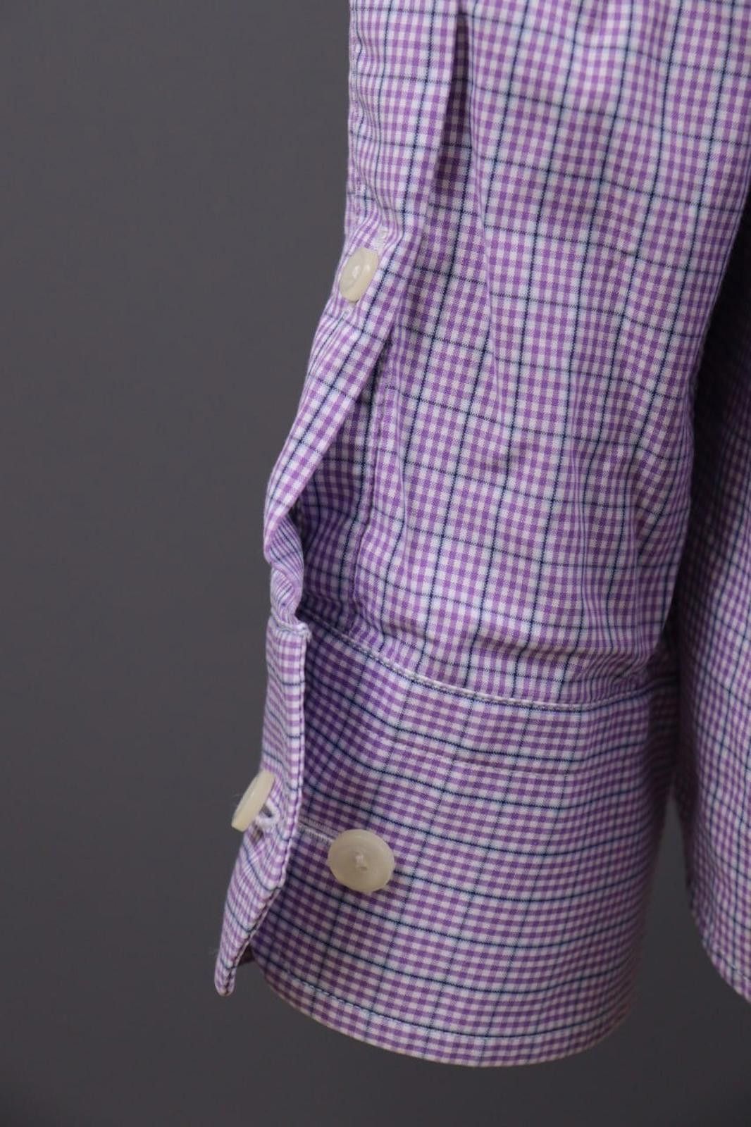 Eton Eton Contemporary Pink Check Shirt Size 40 / 15.75 Size US M / EU 48-50 / 2 - 11 Thumbnail
