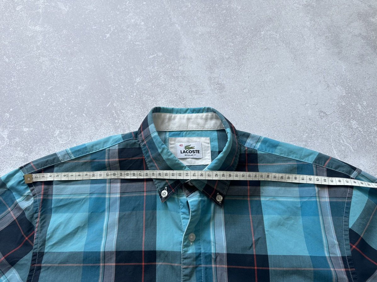 Lacoste Lacoste short sleeve shirt classic nova check size 40 Size US M / EU 48-50 / 2 - 7 Thumbnail