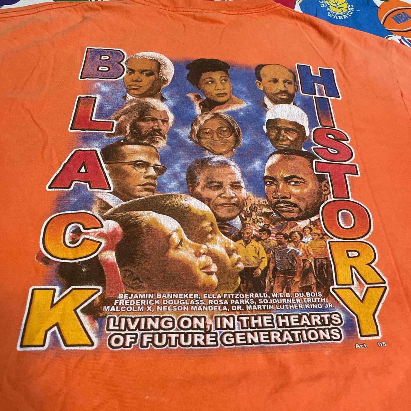 Vintage Vintage Inspiring Black History Memorial Culture Tee Size US XL / EU 56 / 4 - 4 Thumbnail