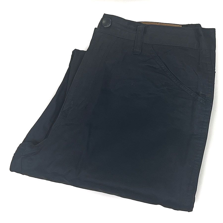 Old Navy Old Navy Black Nylon Denim-Style Vintage Pants Size US 31 - 1 Thumbnail