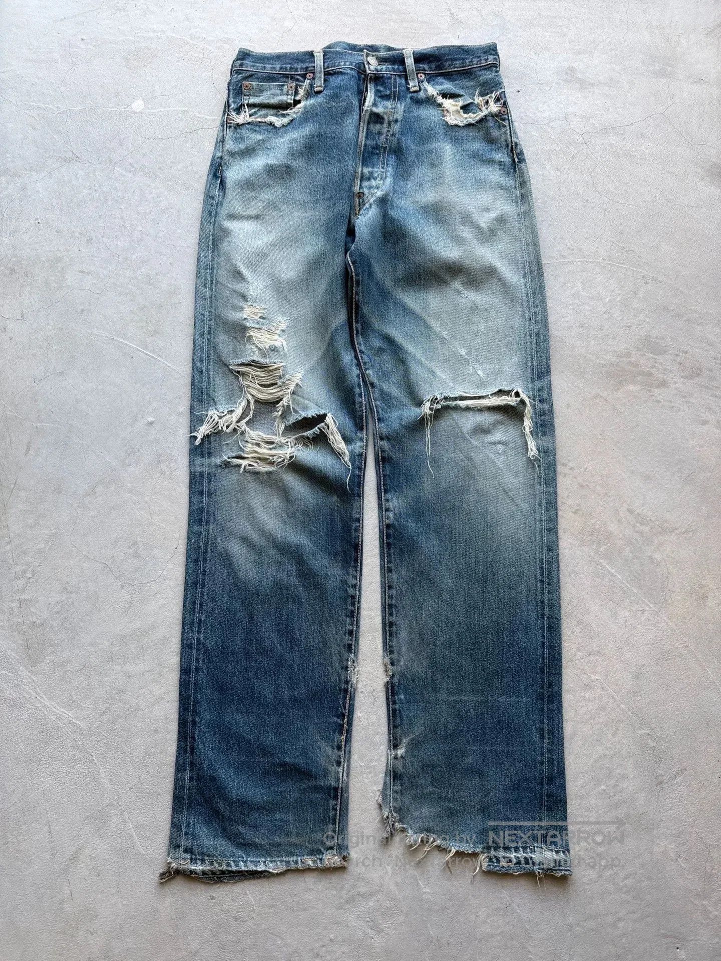 Vintage Vintage 90s Evisu No.2 Jeans. Size US 32 / EU 48 - 1 Thumbnail