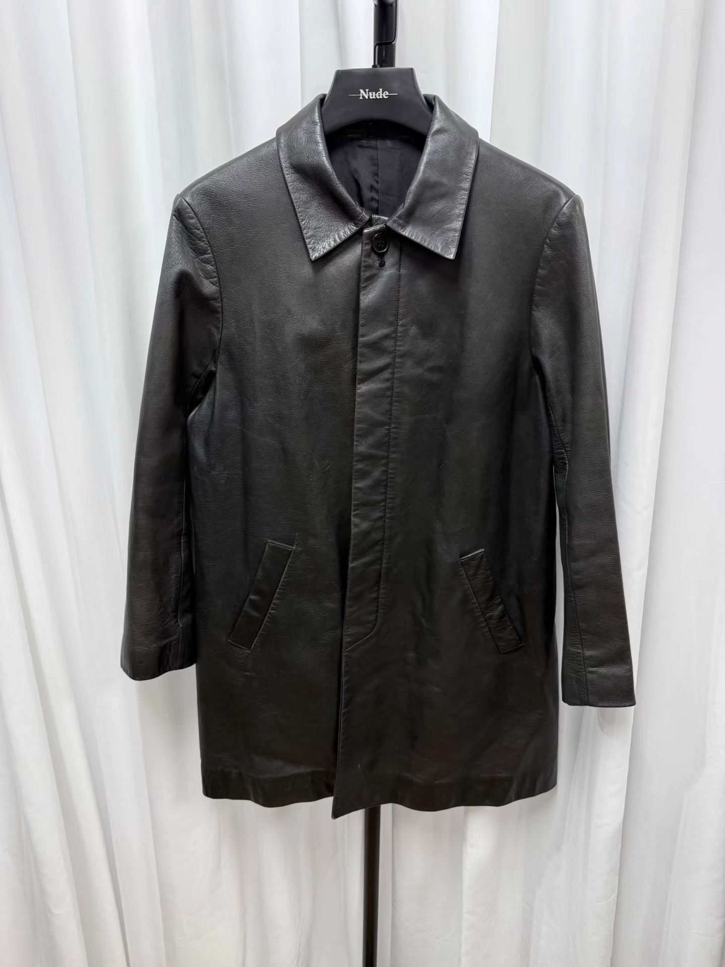 Yohji Yamamoto yohji yamamoto y's BIS Cowhide Coat K20 Size US M / EU 48-50 / 2 - 1 Thumbnail