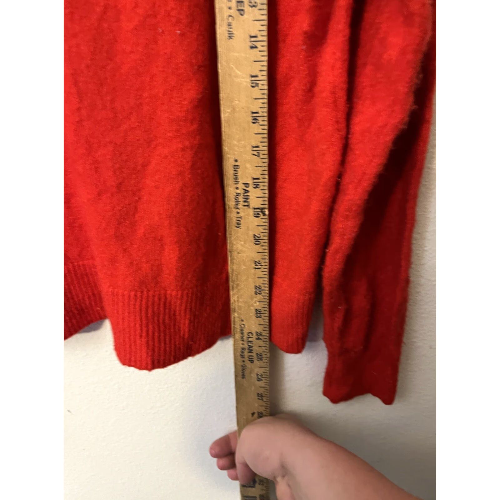 H&M H&M Women’s Knit Sweater Red Size Small Pullover Acrylic Wool Long Sleeve Round Neck Size S / US 4 / IT 40 - 4 Thumbnail