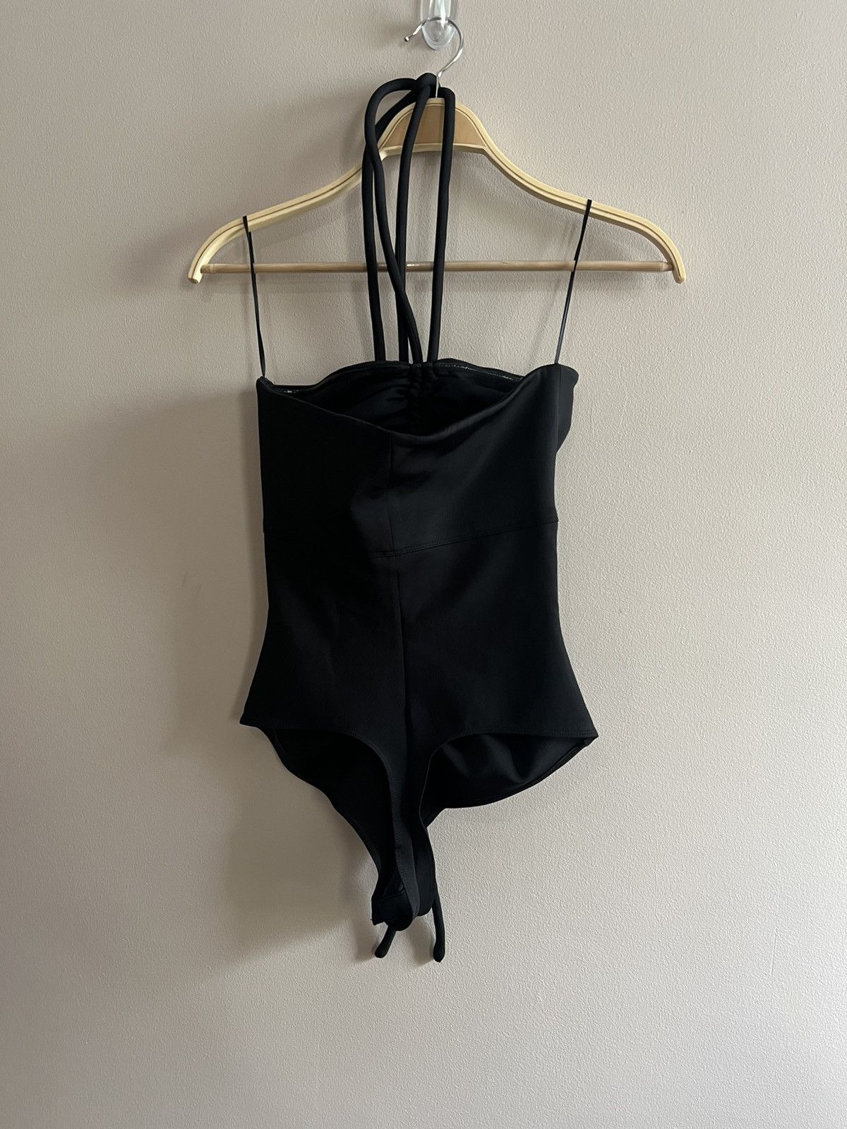 Proenza Schouler Proenza Schouler Compact Ruched Halter Bodysuit Size L / US 10 / IT 46 - 6 Thumbnail