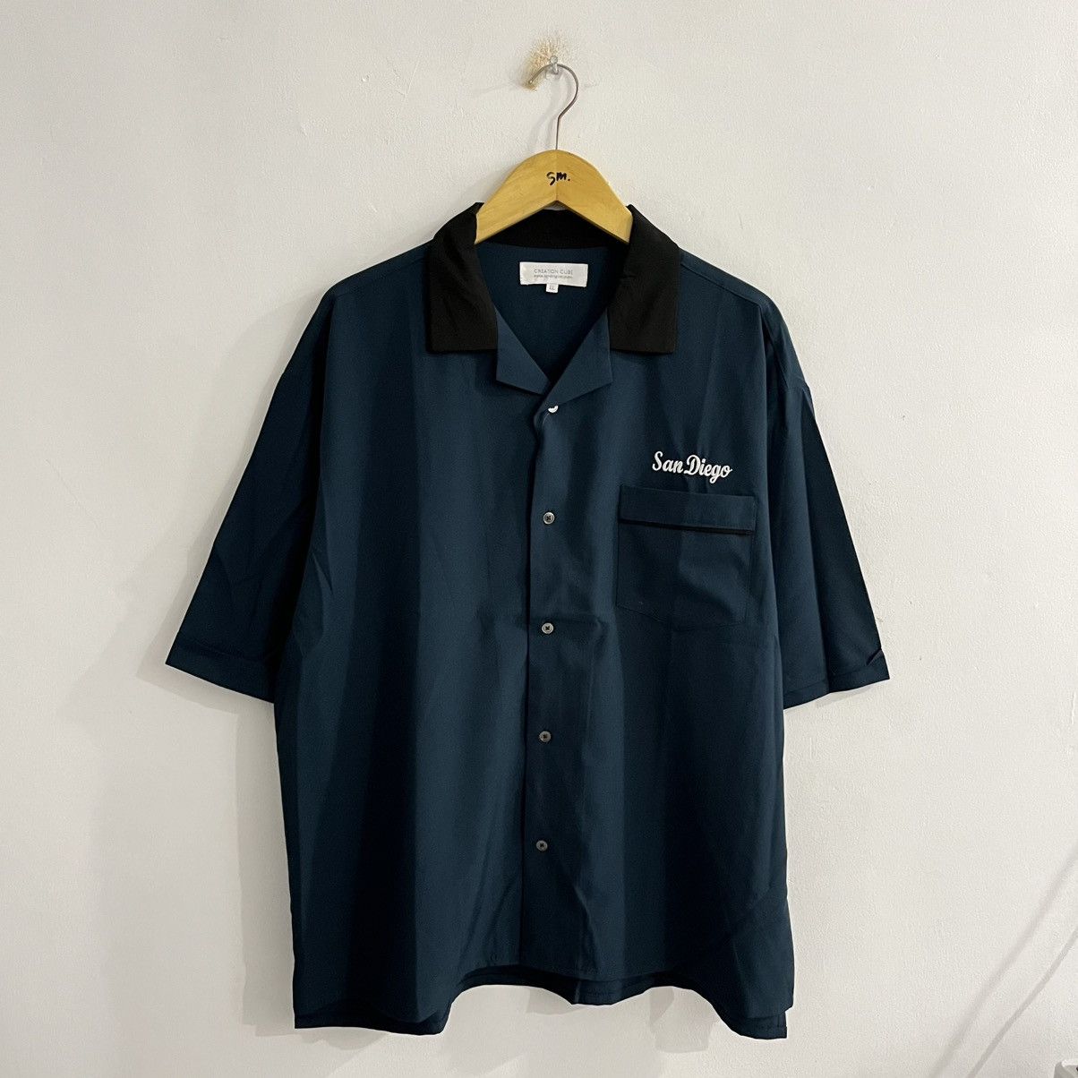 Japanese Brand Creation Cube Sandiego Camp Collar Shirt Size US L / EU 52-54 / 3 - 1 Thumbnail