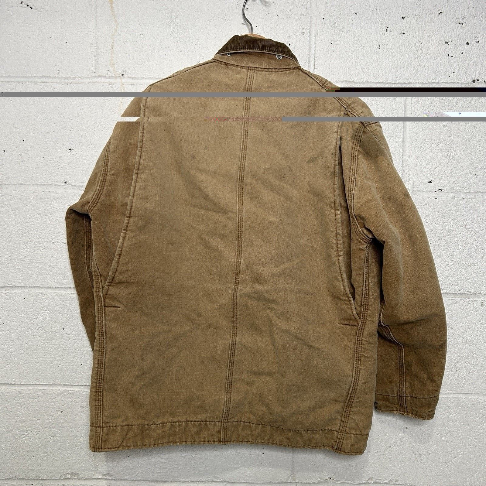 Carhartt Vintage 1970s Carhartt Blanket-Lined Chore Coat “Tan” Size US M / EU 48-50 / 2 - 2 Thumbnail