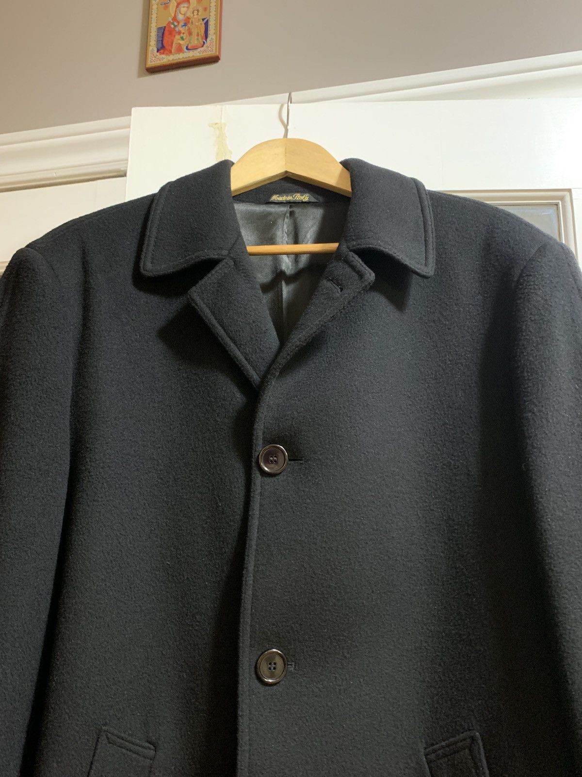 Vintage Wool Trench Coat Peacoat Vintage Size ONE SIZE - 2 Thumbnail