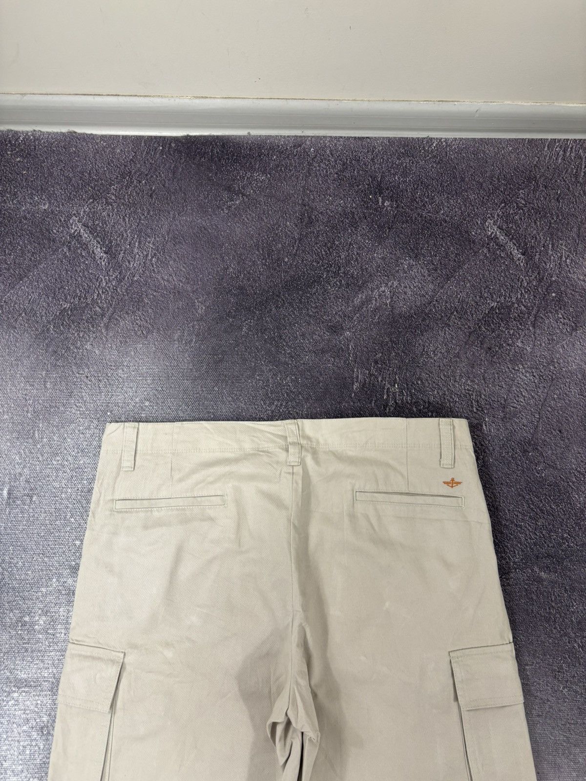 Dockers Vintage Dockers USA Cream Hype Baggy Cargo Shorts Size US 36 / EU 52 - 7 Thumbnail