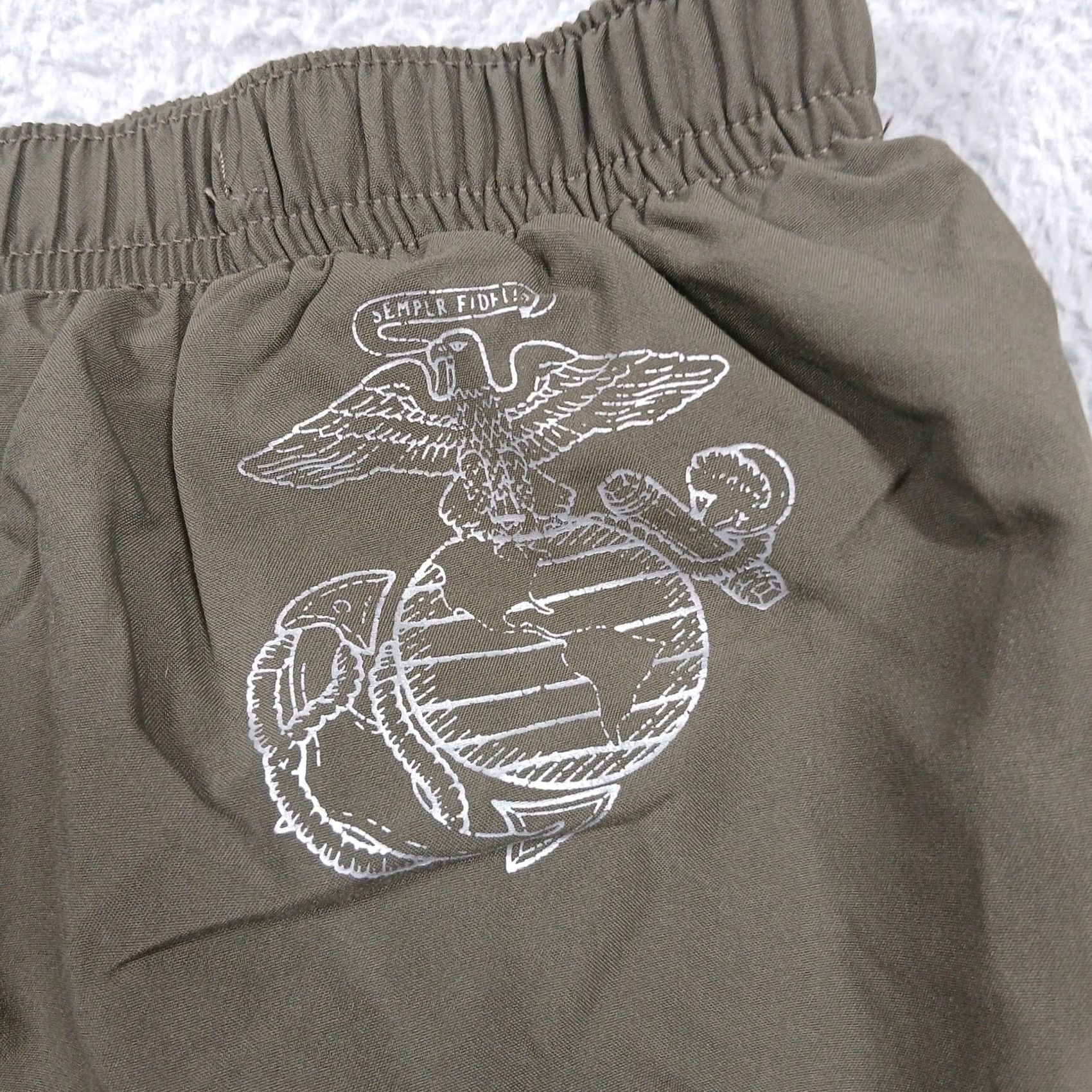 New Balance New Balance USMC Track Pants Men's Medium Long Green Nylon USA Made Size US 31 - 5 Thumbnail