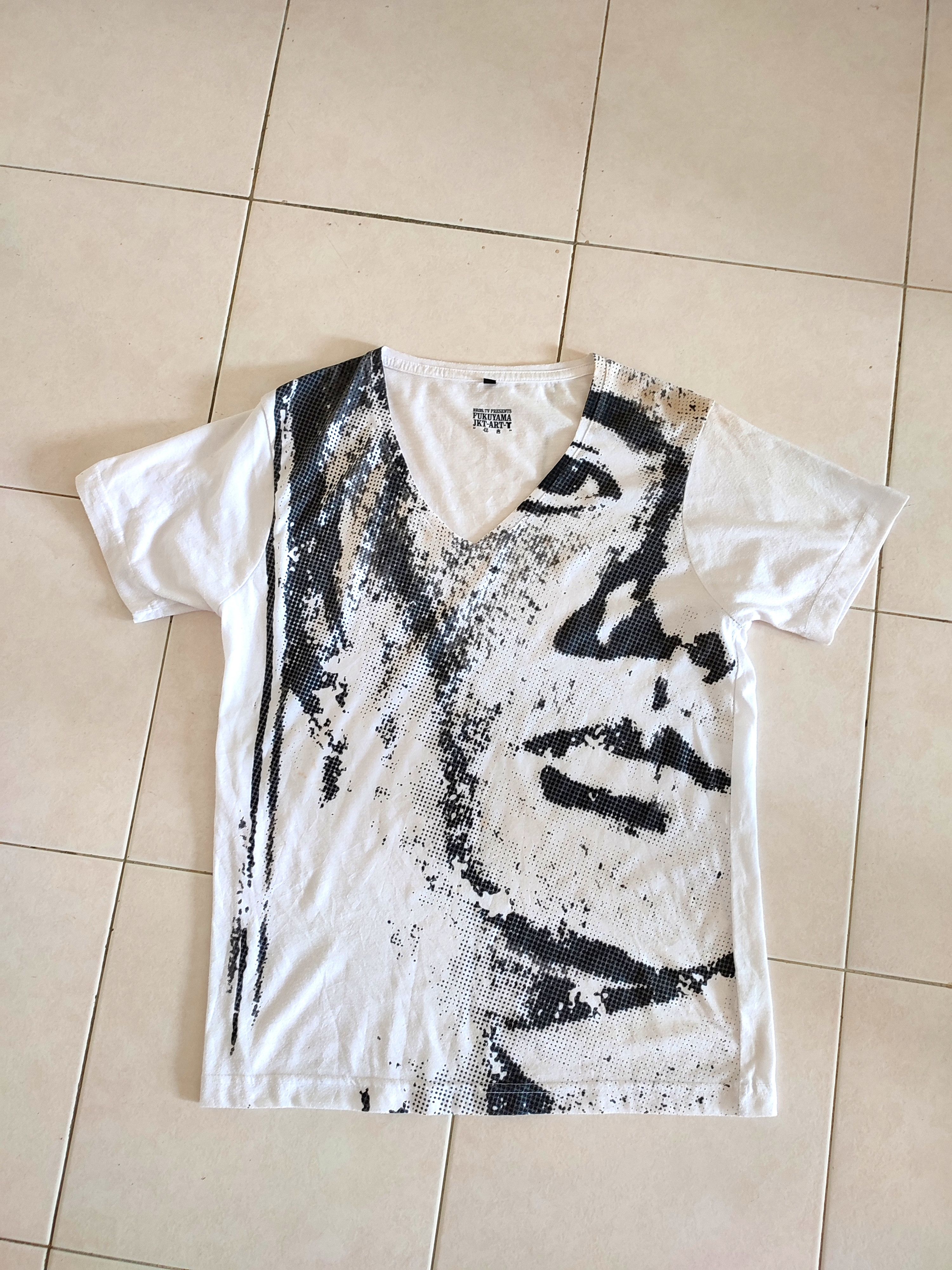 Vintage Vintage Japanese Brand Fukuyama Art Tees Size US M / EU 48-50 / 2 - 1 Thumbnail