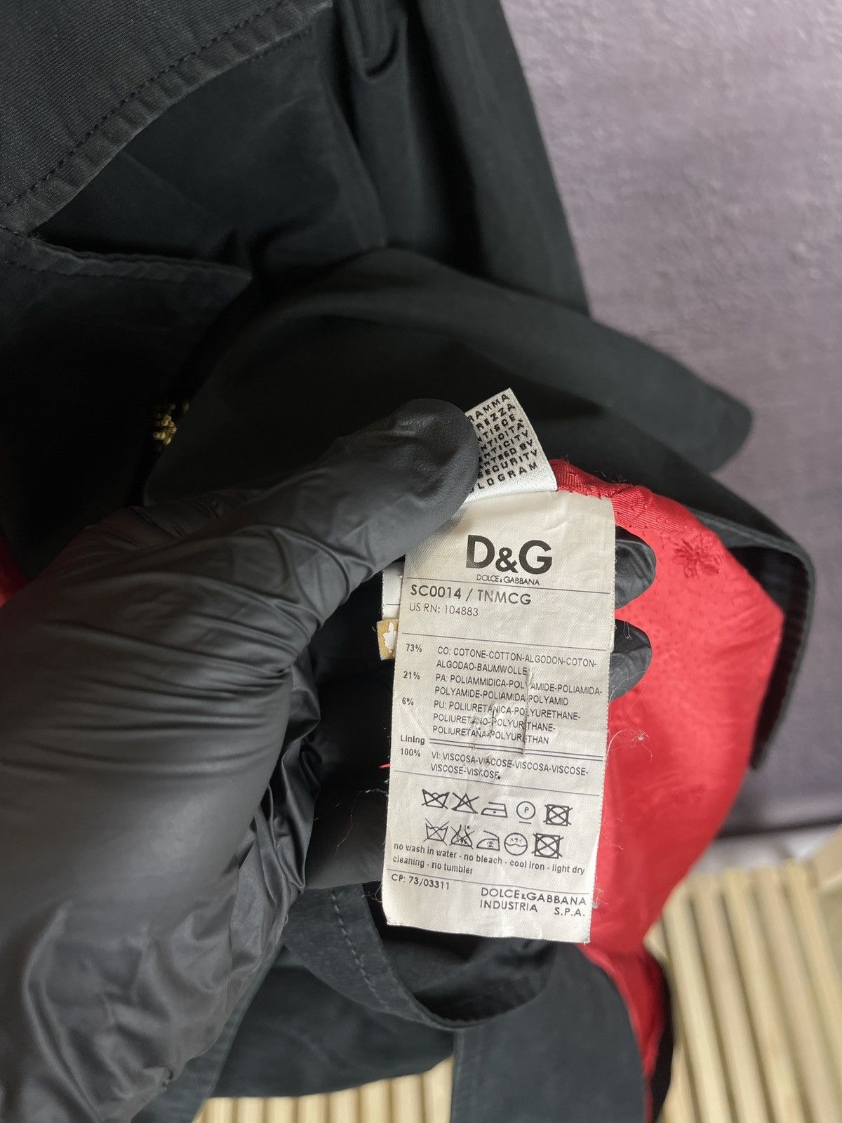 Dolce & Gabbana Dolce & Gabbana double-breasted cotton black coat women’s Size M / US 6-8 / IT 42-44 - 25 Thumbnail