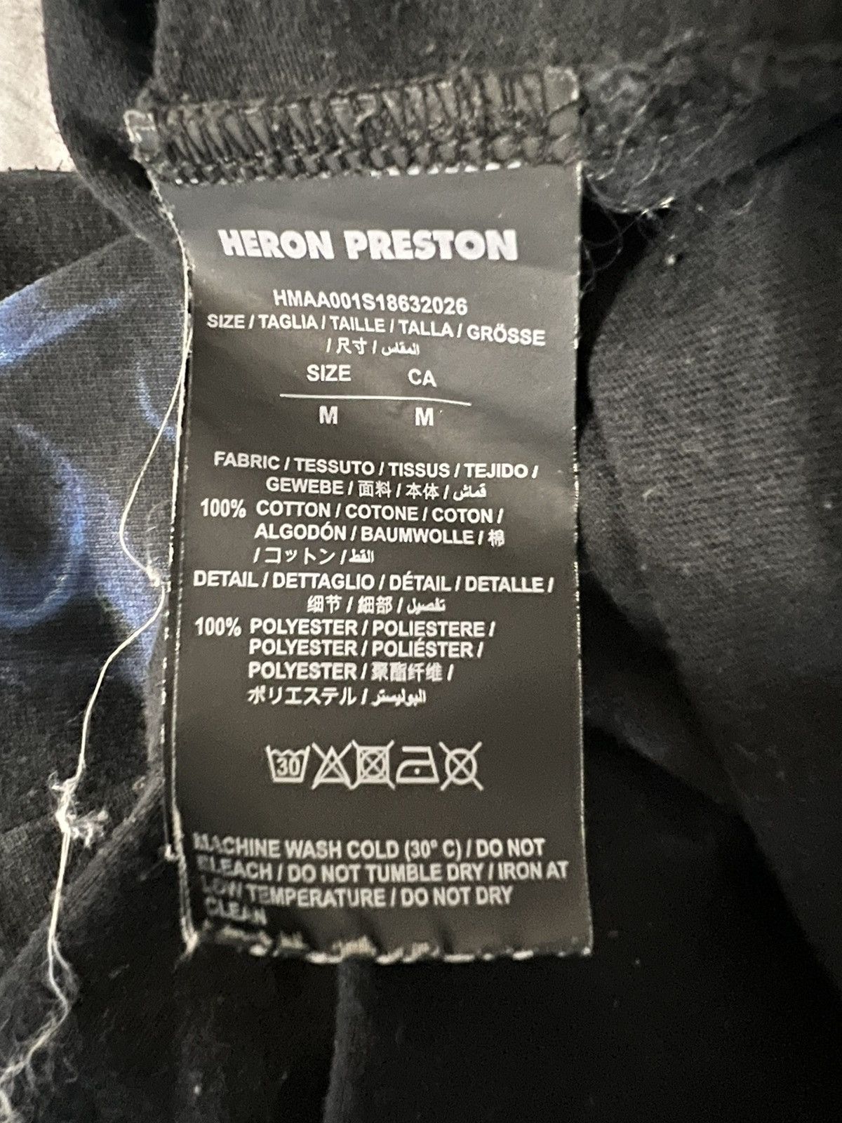 Heron Preston Heron Preston Faded Flaming s Size US M / EU 48-50 / 2 - 7 Thumbnail