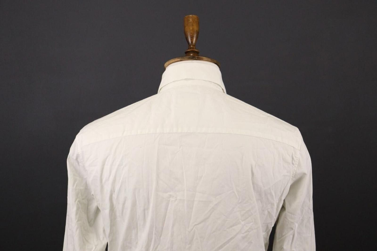 Versace Jeans Couture Versace Jeans Signature White Button Down Shirt Size L Size US L / EU 52-54 / 3 - 9 Thumbnail
