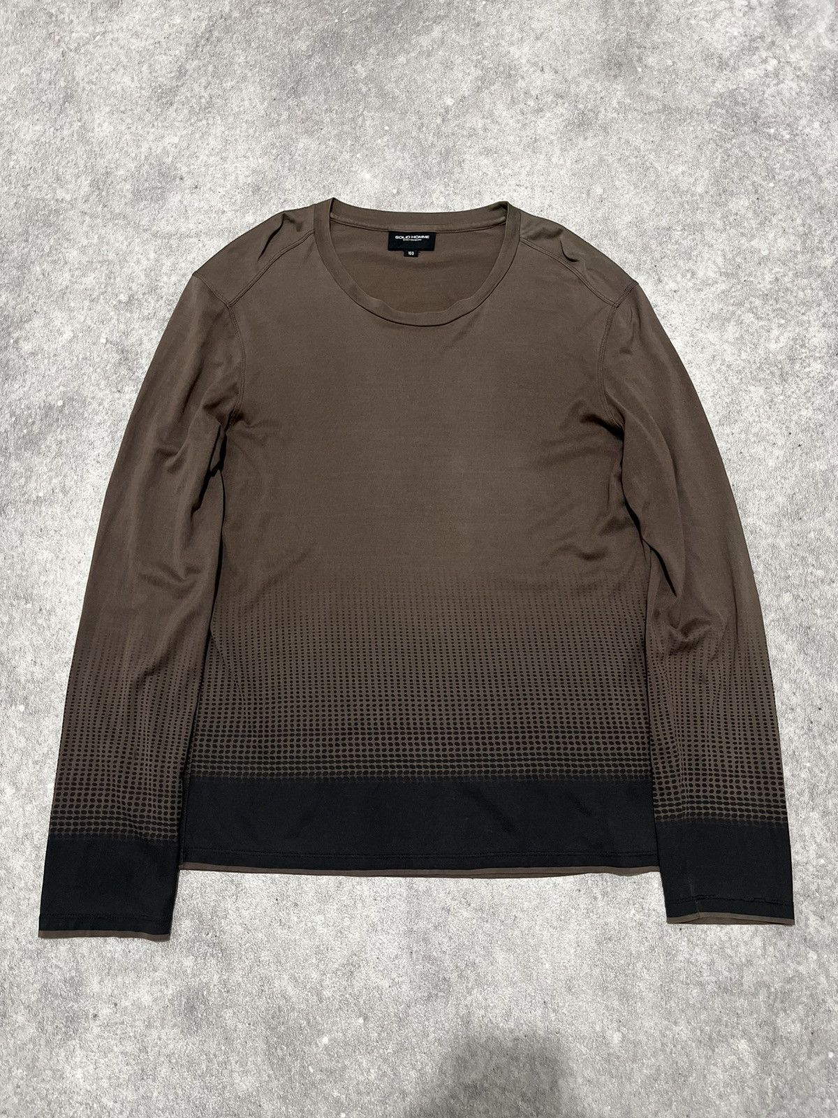Solid Homme Solid Homme Wooyoungmi Longsleeve Tshirt Size US M / EU 48-50 / 2 - 1 Thumbnail