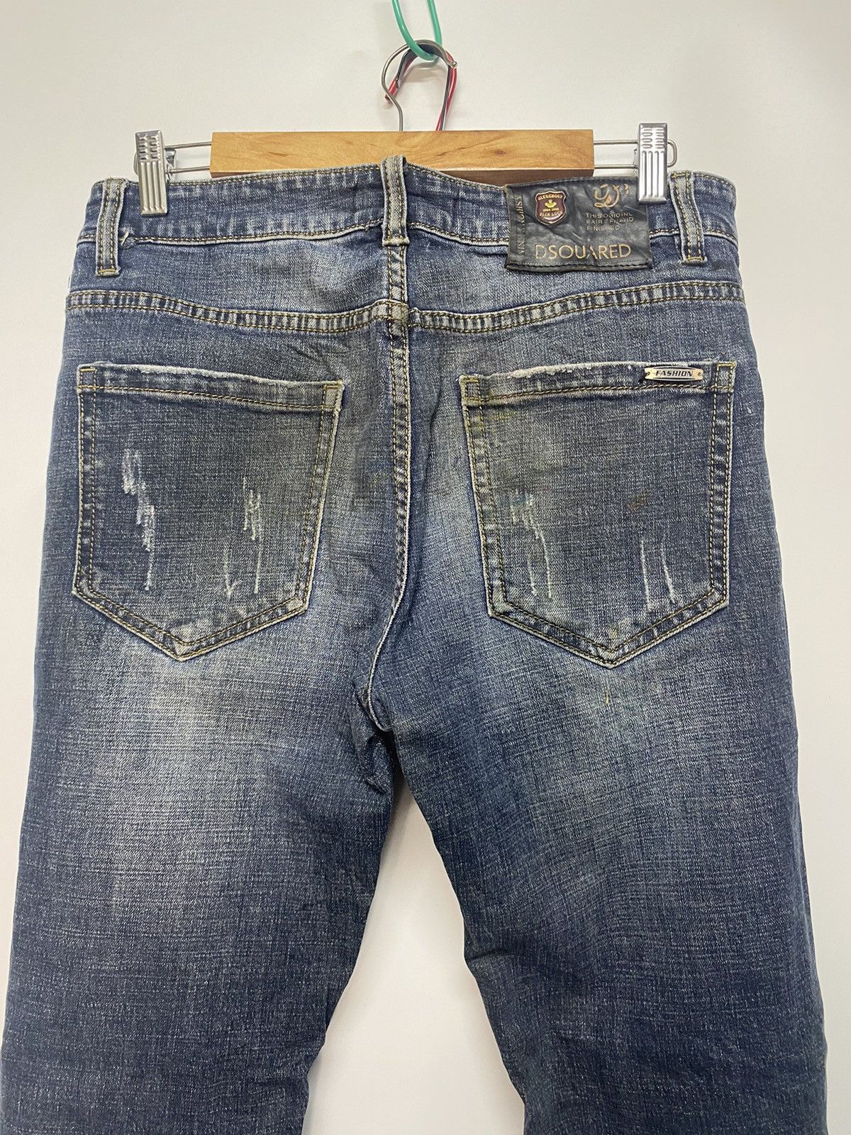 Dsquared2 × Japanese Brand DSQUARED2 Denim Jeans Distressed Japanese Style Pants Size US 32 / EU 48 - 7 Thumbnail