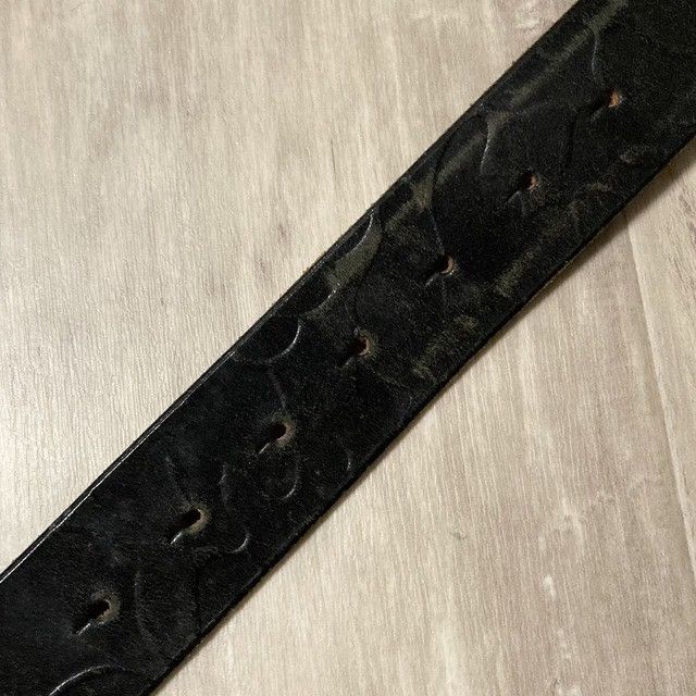 Bape Swarovski × BAPE CAMO Embossed Leather Belt a bathing ape Size ONE SIZE - 5 Thumbnail