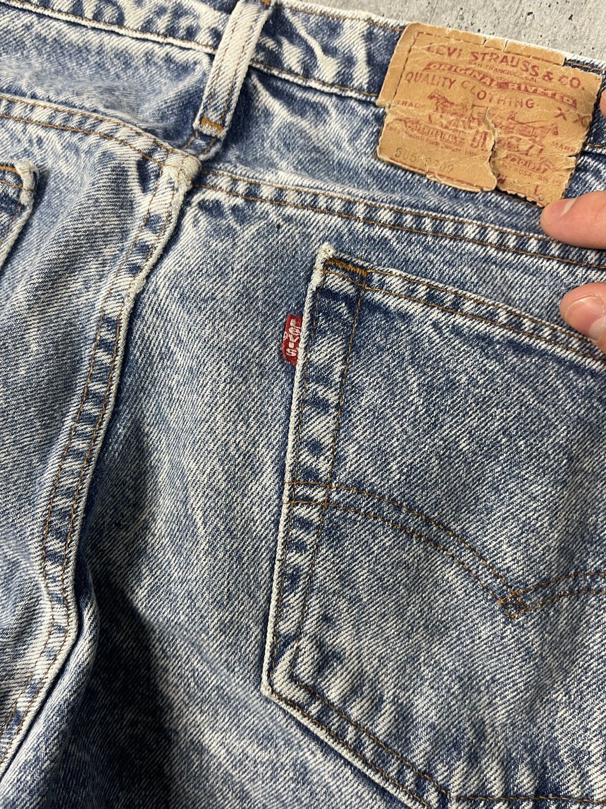 Japanese Brand × Levi's × Vintage Vintage Levis Jeans Stone Wash Levis 505 Denim Pants Size US 36 / EU 52 - 6 Thumbnail