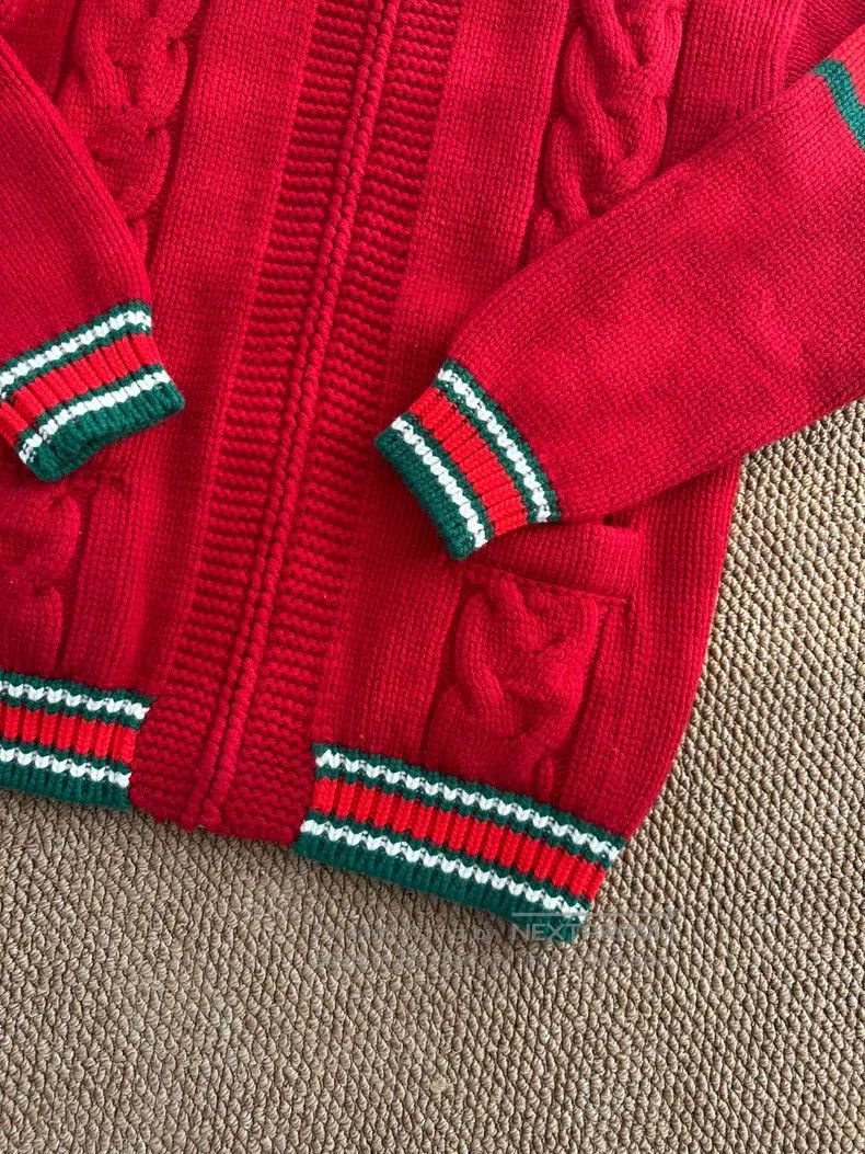 Gucci Gucci Twisted knitted zipper knitted sweater cardigan coat Size M / US 6-8 / IT 42-44 - 3 Thumbnail