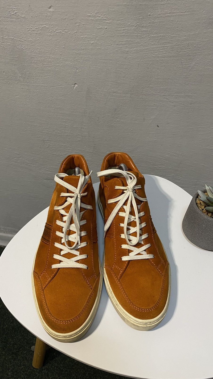 Tod's Tods orange suede sneakers size : 8,5 Size US 8.5 / EU 41-42 - 2 Thumbnail