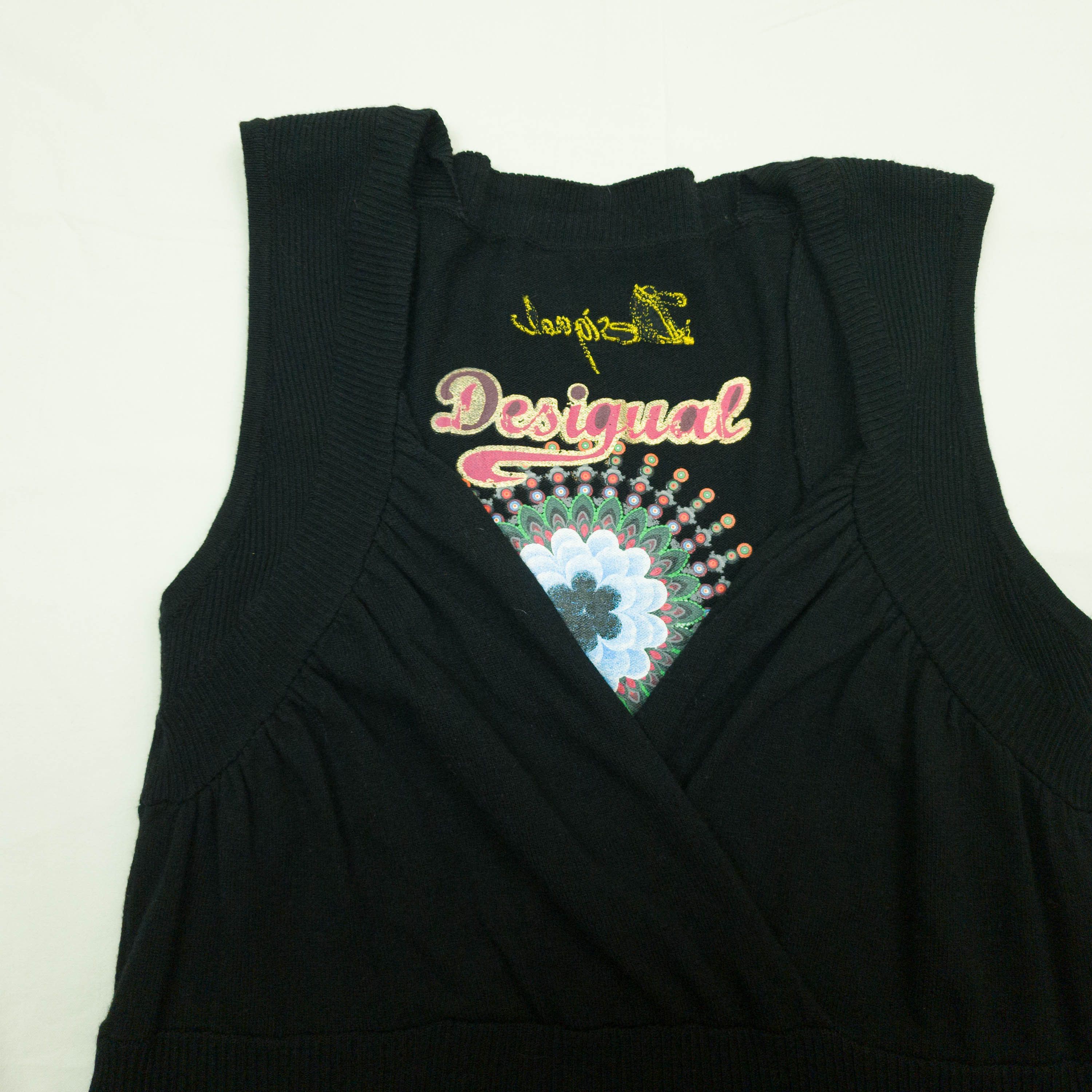 Desigual Desigual womens knit dress size S-M ( LABEL M) Size M / US 6-8 / IT 42-44 - 4 Thumbnail