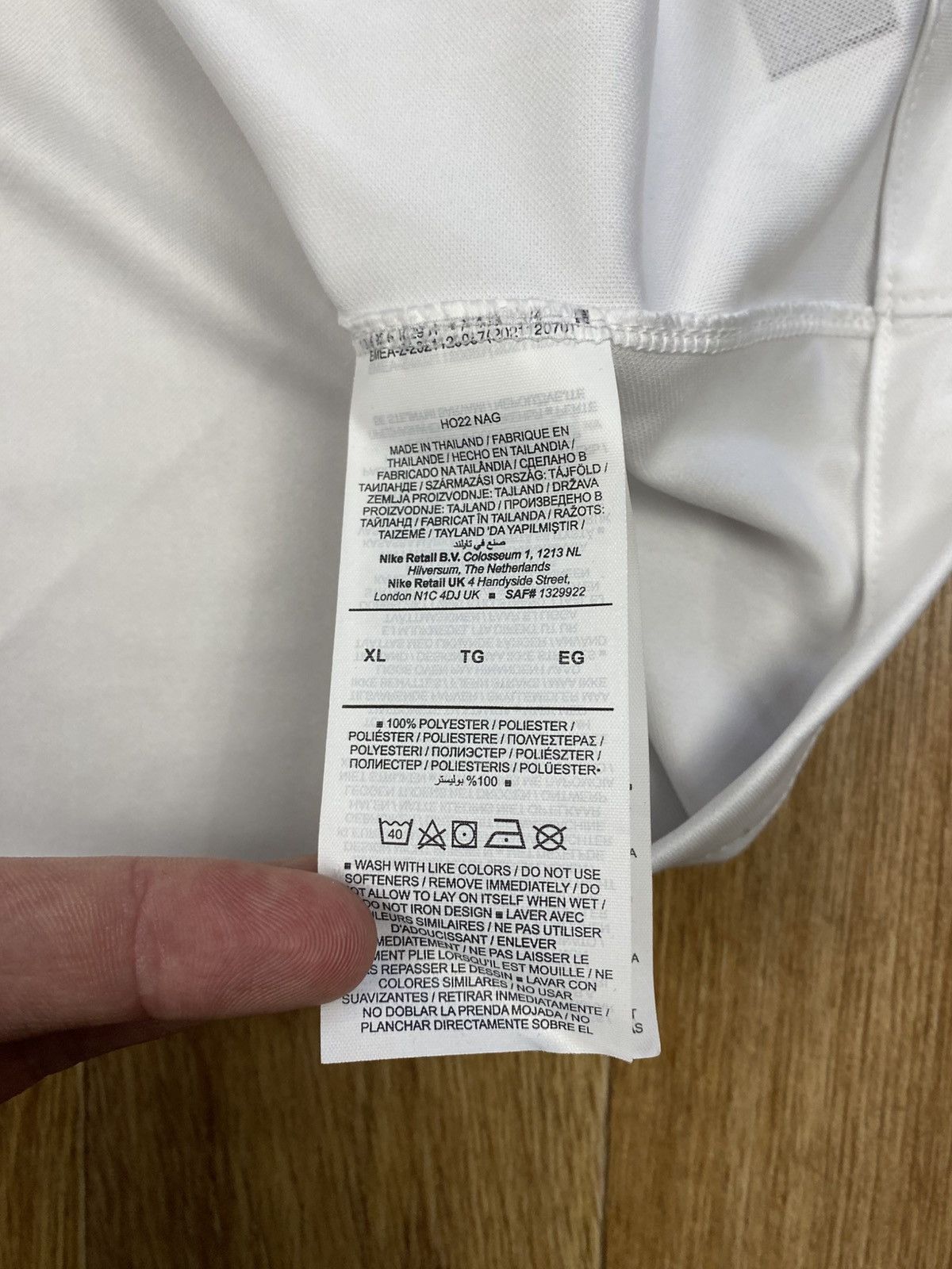 Nike Nike PSG 2022 2023 Soccer Jersey With Tags DN2716-101 Size US XL / EU 56 / 4 - 8 Thumbnail