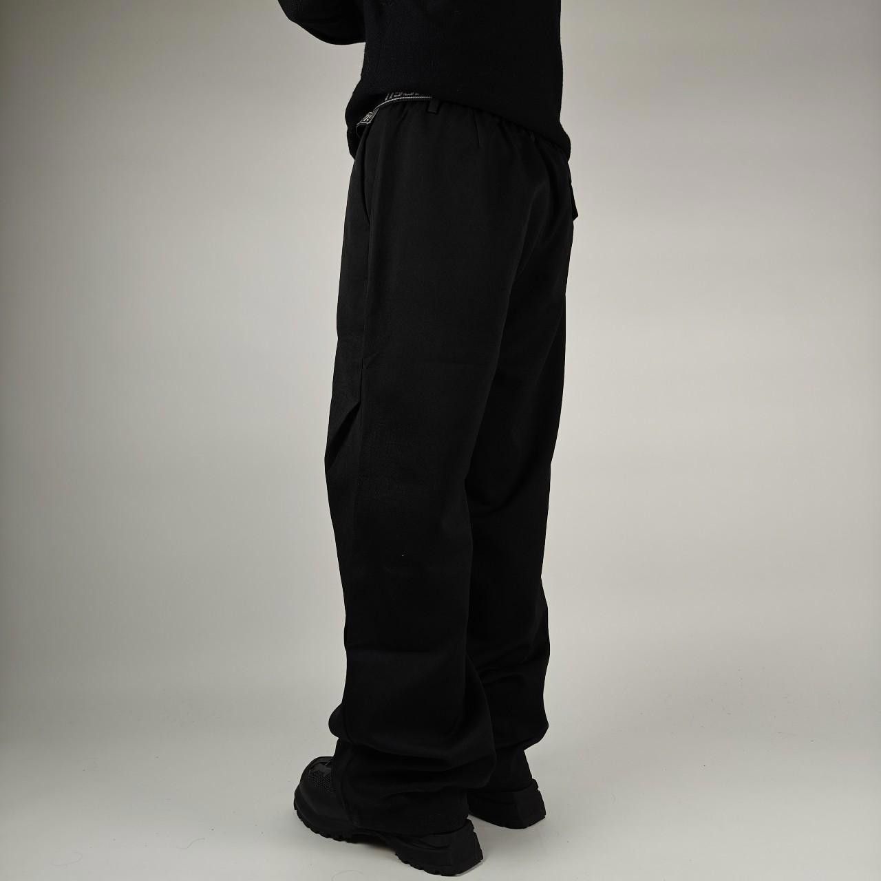 Other Japanese Black Pleated Wide Leg Trousers Size US 32 / EU 48 - 4 Thumbnail