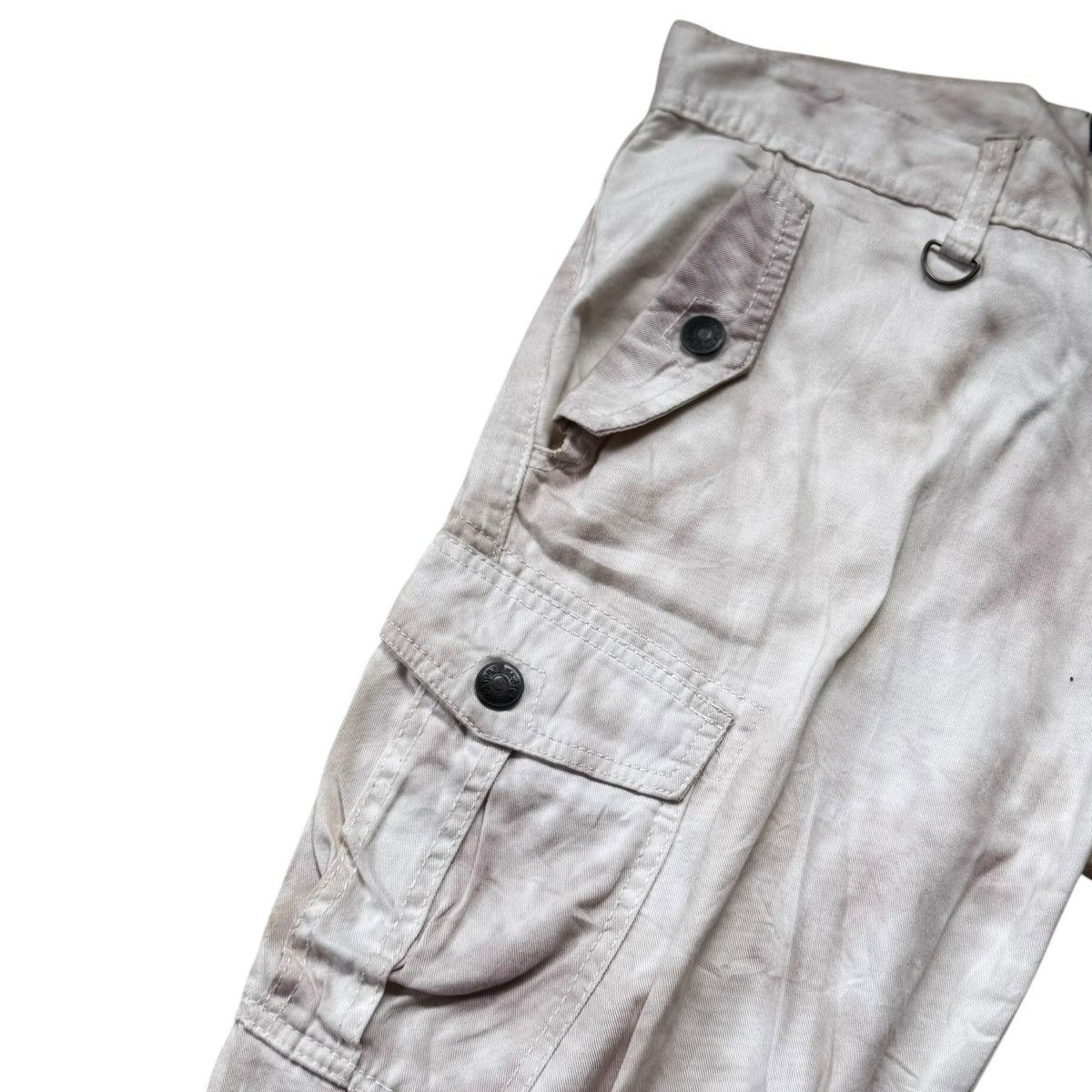 In The Attic × Japanese Brand × Vintage 🔥PUNK GEAR🔥 In The Attic 3/4 Chameleon Multi pocket Pants Size 34" / US 12 / IT 48 - 3 Thumbnail