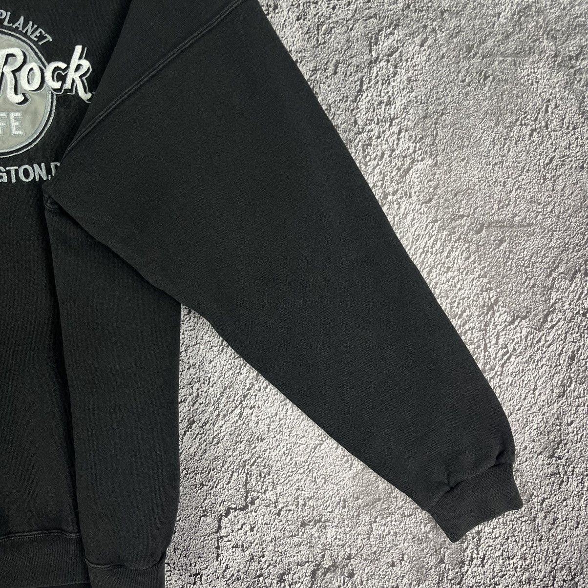 Hard Rock Cafe Vintage 🌎 Hard Rock Cafe Washington D.C. faded sweatshirt Size US M / EU 48-50 / 2 - 10 Thumbnail