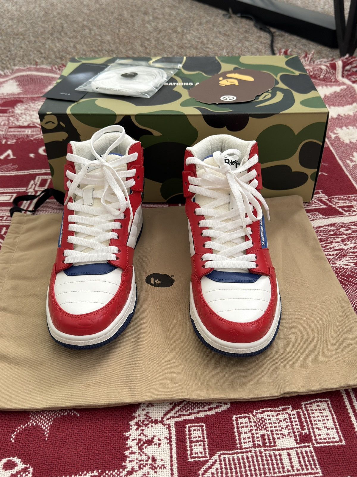 Bape Bape high shoes Size US 9 / EU 42 - 5 Thumbnail